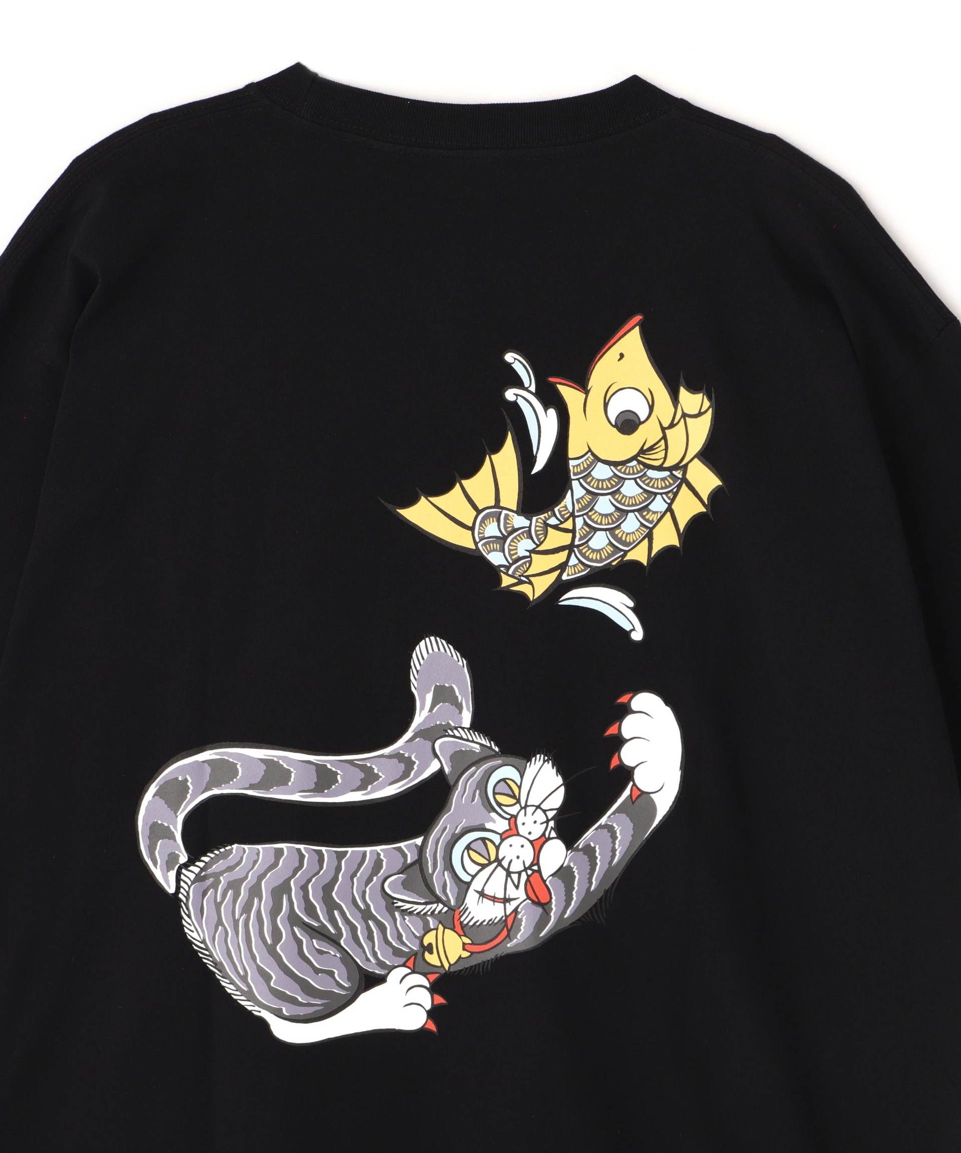 Chaos Fishing Clu/カオスフィッシングクラブ　Doaneko T-shit ブラック