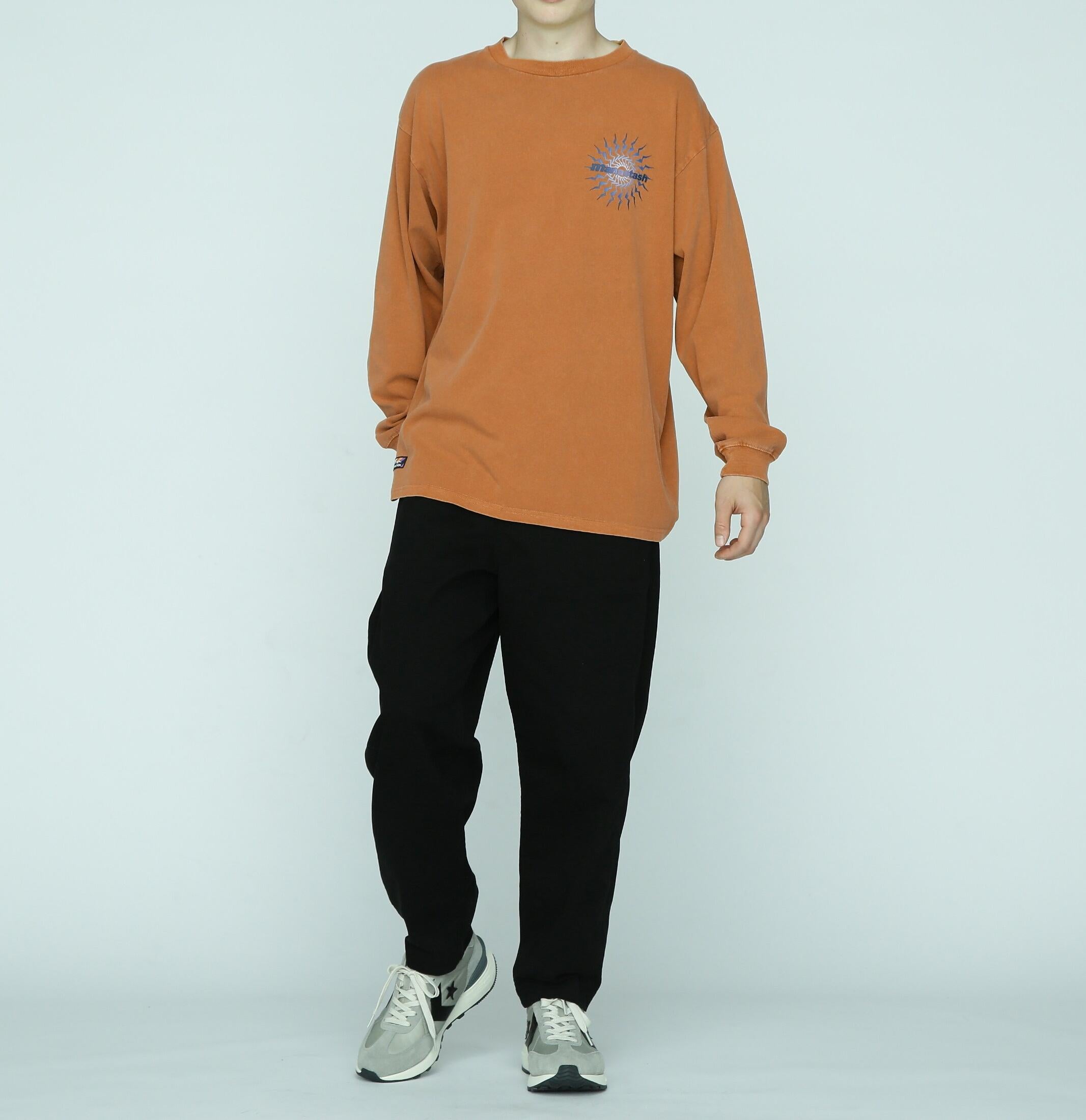 MANASTASH/マナスタッシュ/PUMICE L/S TEE MTN RU>ST ビー