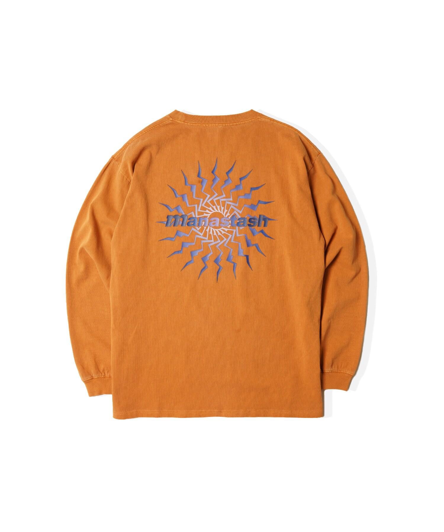 MANASTASH/マナスタッシュ/PUMICE L/S TEE MTN RU>ST ビー