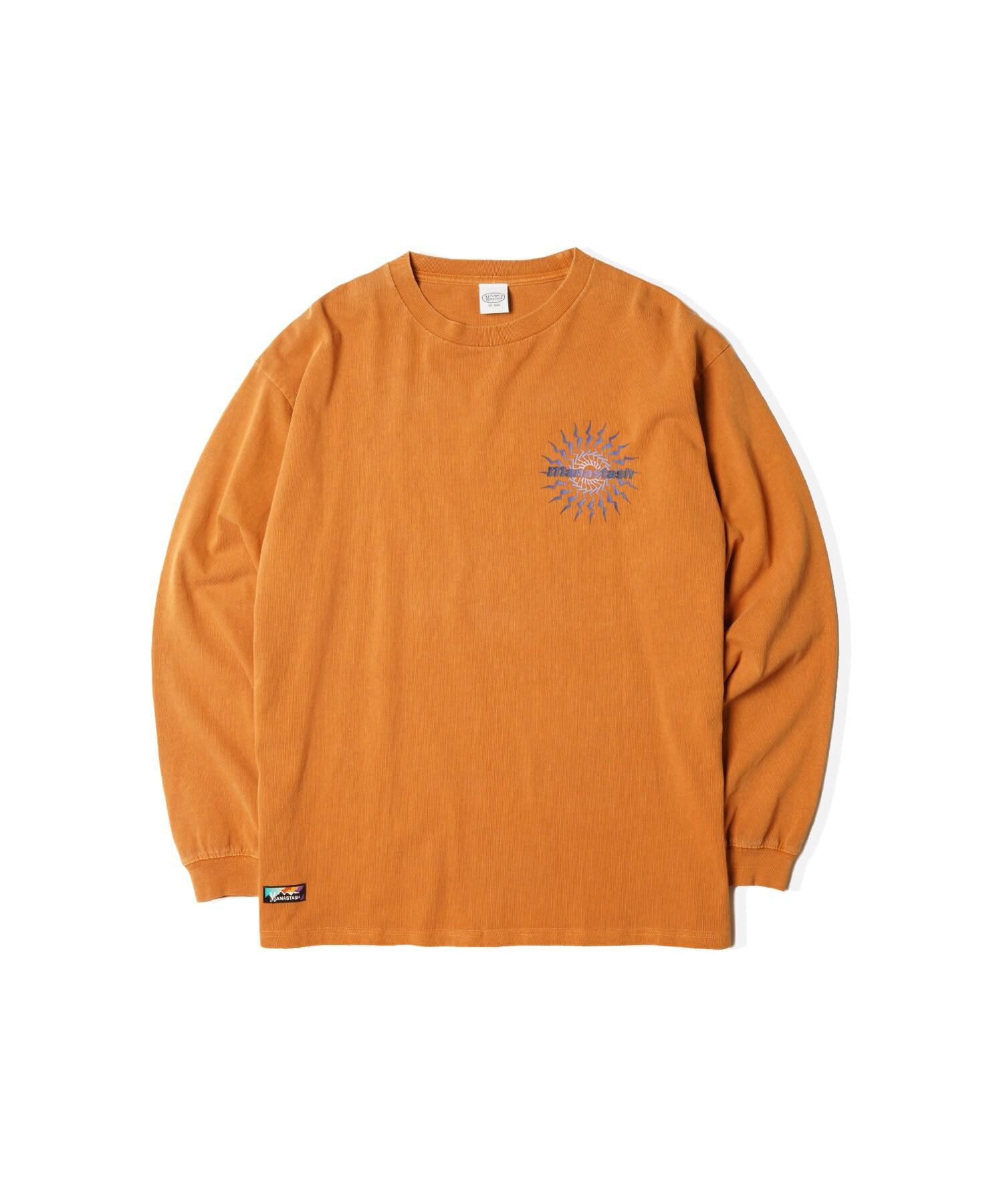 MANASTASH/マナスタッシュ/PUMICE L/S TEE MTN RU>ST ビー