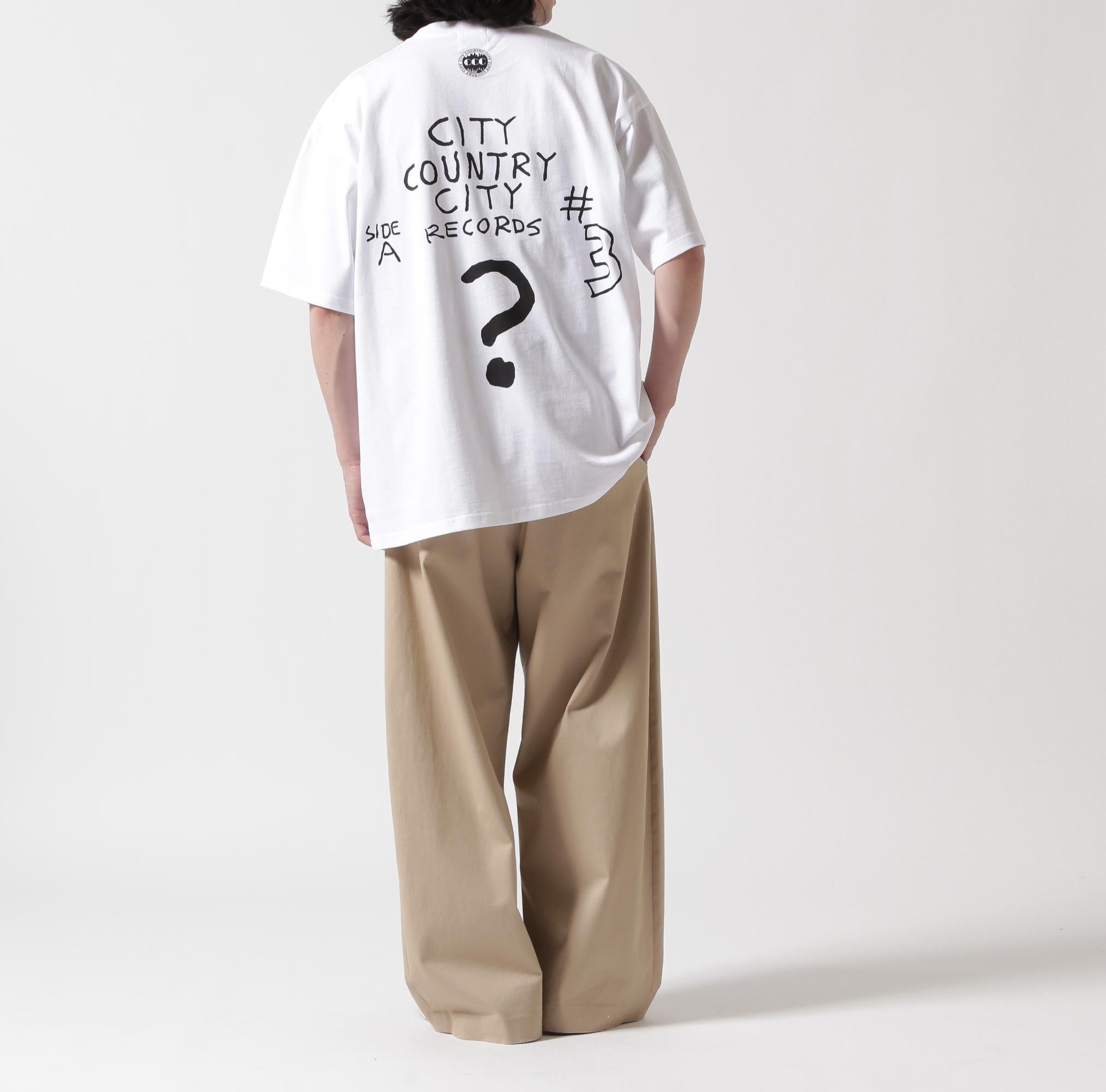 CITY COUNTRY CITY /シティーカントリーシティー/COTTON S/S T WHAT