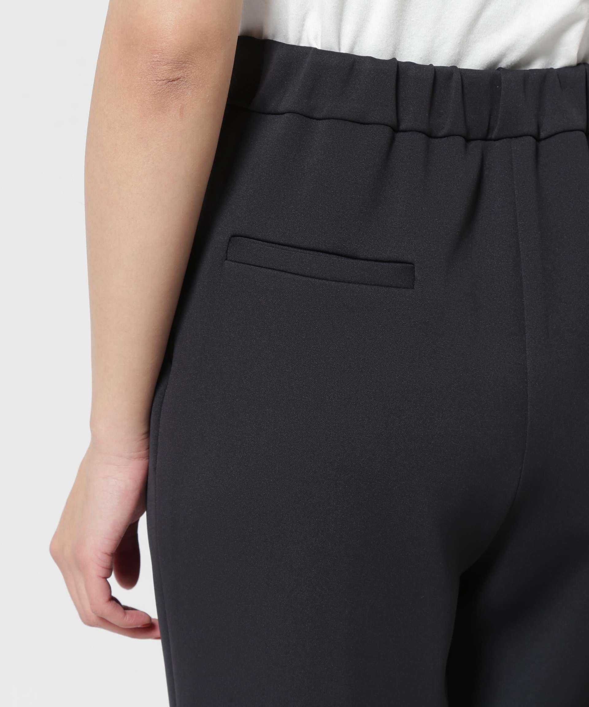 kaene<カエン ハイストレッチパンツ/008222/フォーマル/セレモニー/セットアップ/卒入式 ブラック