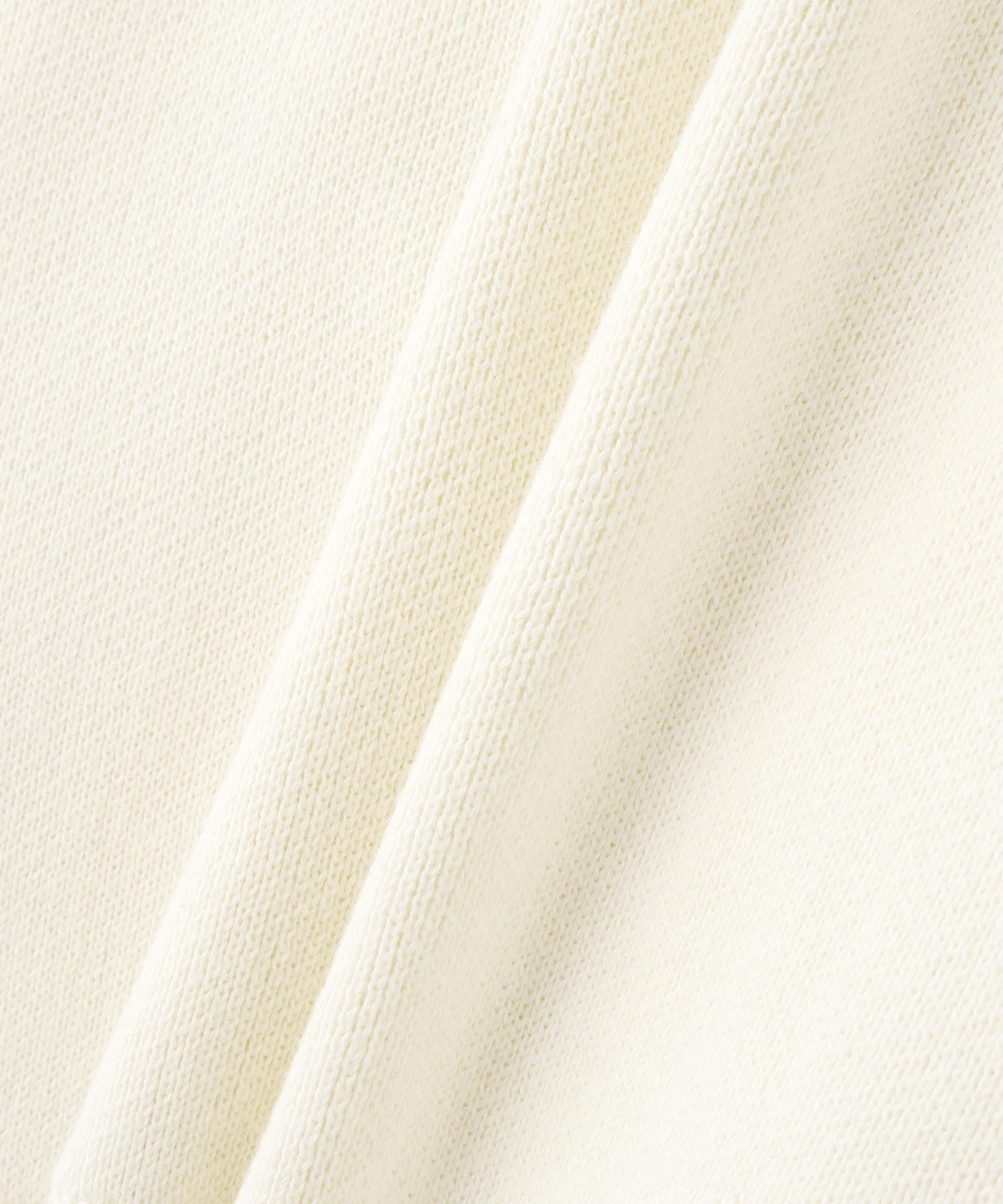 DankeSchon/ダンケシェーン/HAND STITCH KNIT CA>DIGAN ホワイト
