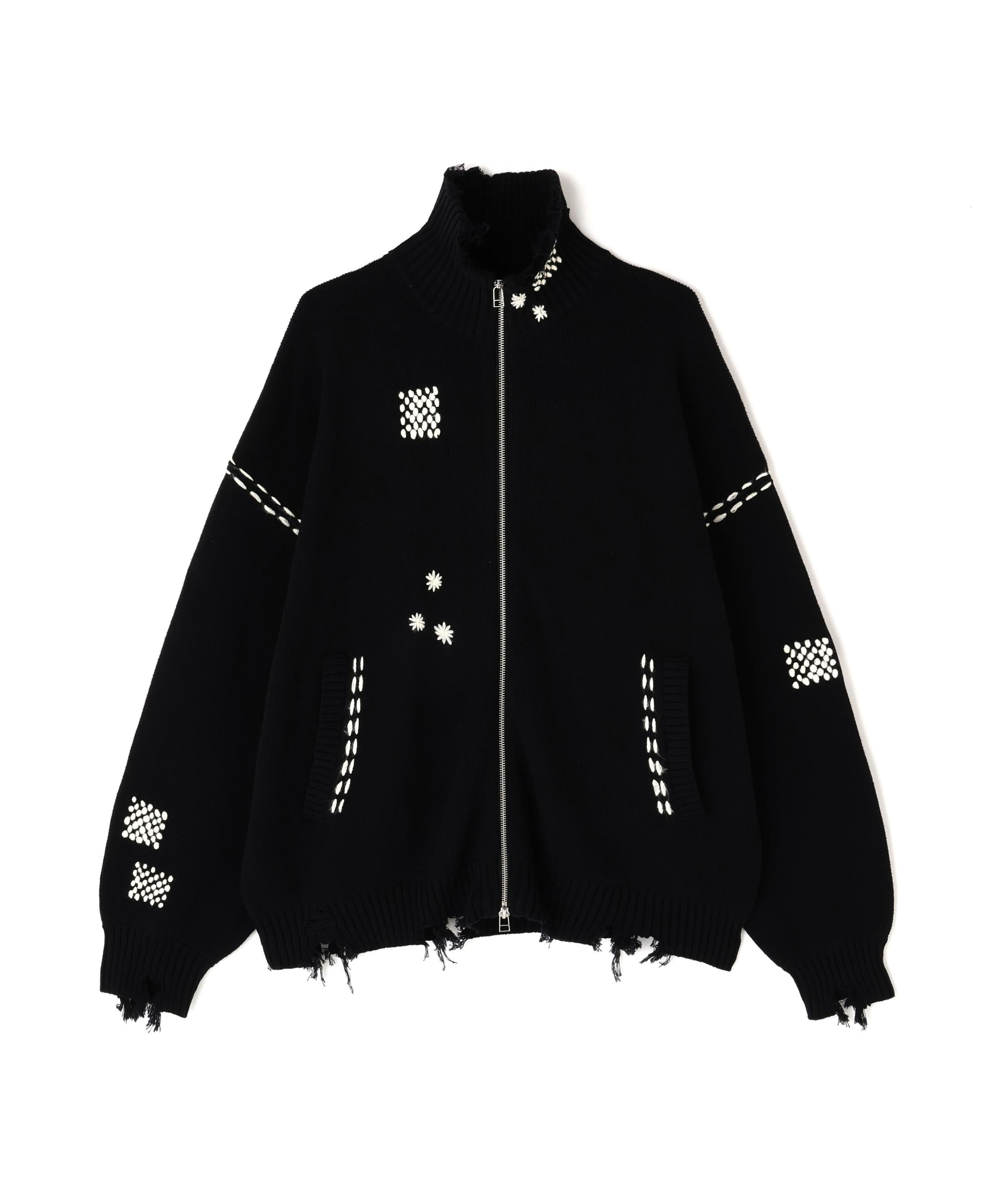 DankeSchon/ダンケシェーン/HAND STITCH KNIT D>IVE>S ブラック