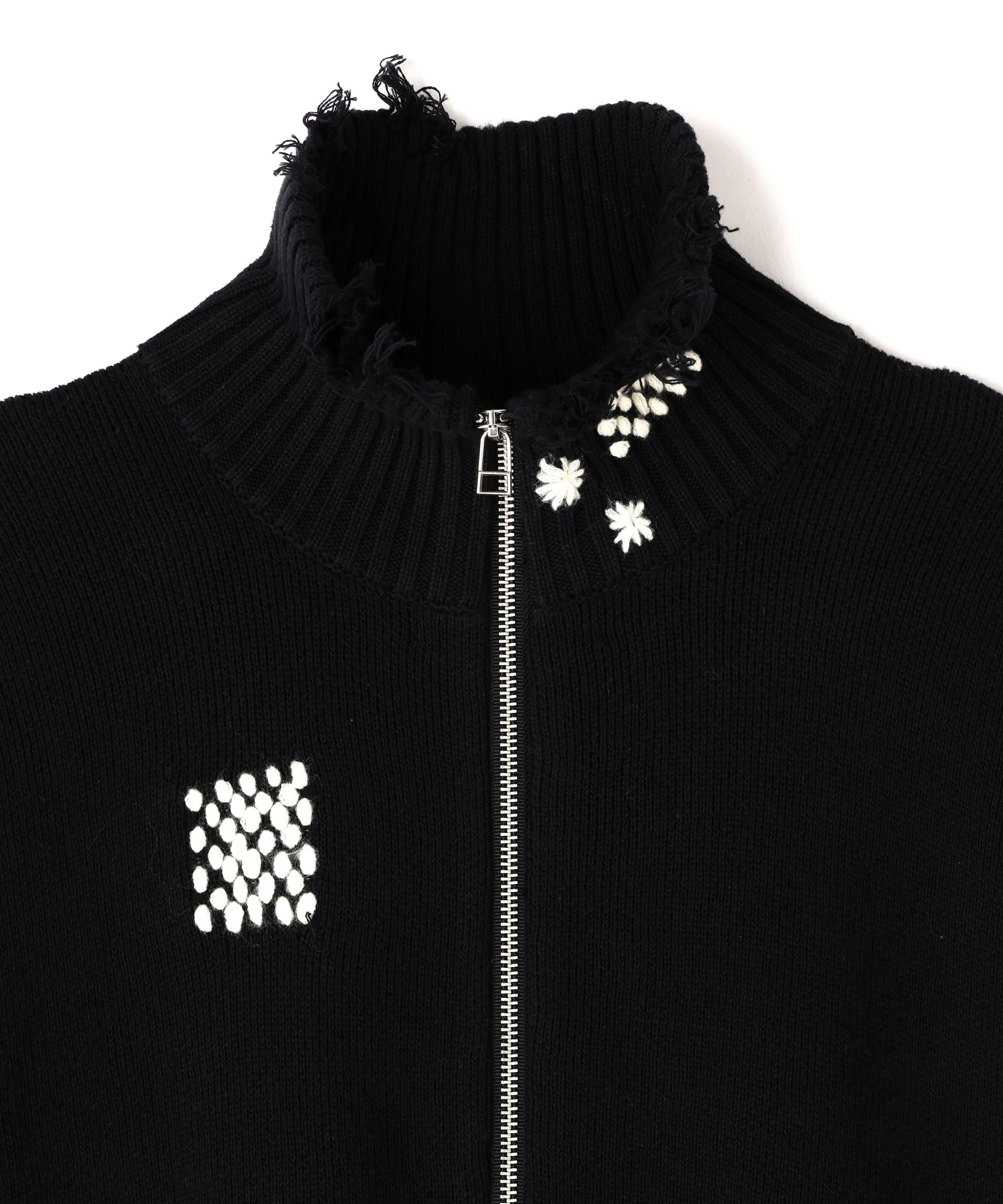 DankeSchon/ダンケシェーン/HAND STITCH KNIT D>IVE>S ブラック