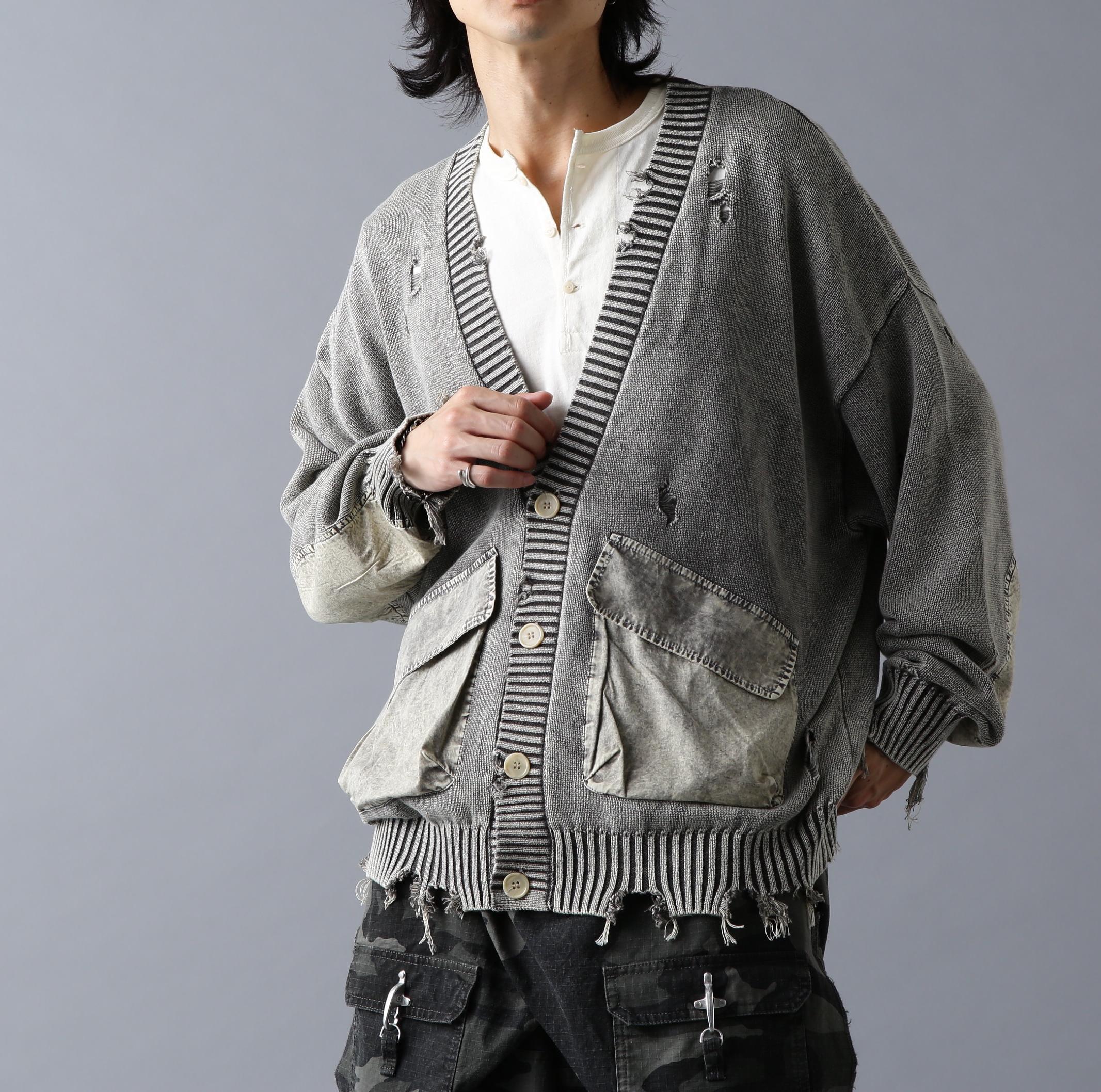 DankeSchon/ダンケシェーン/MILS KNIT CARDIGAN ベージュ