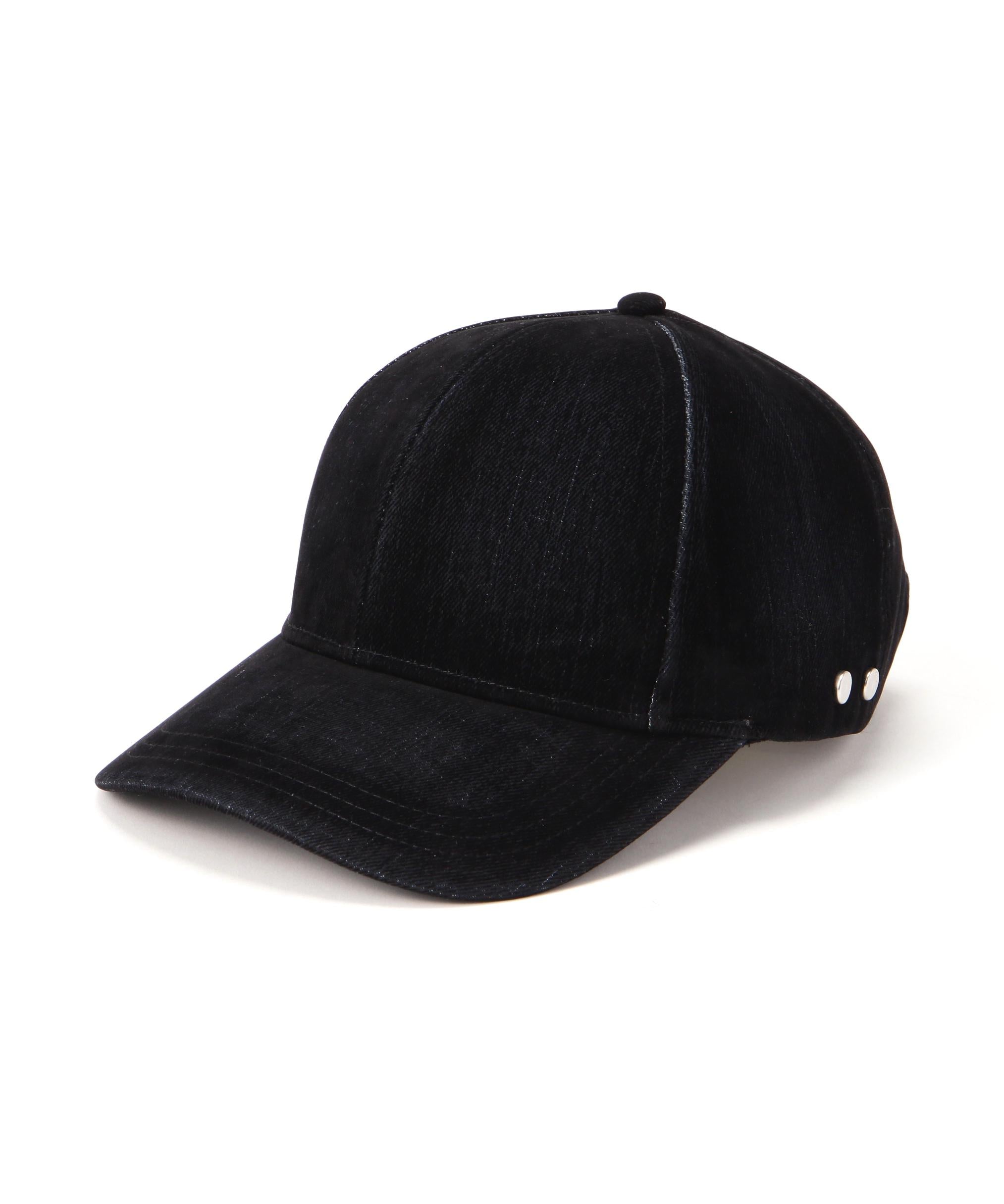 DankeSchon/ダンケシェーン/FLOCKYDENIM CAP ブラック