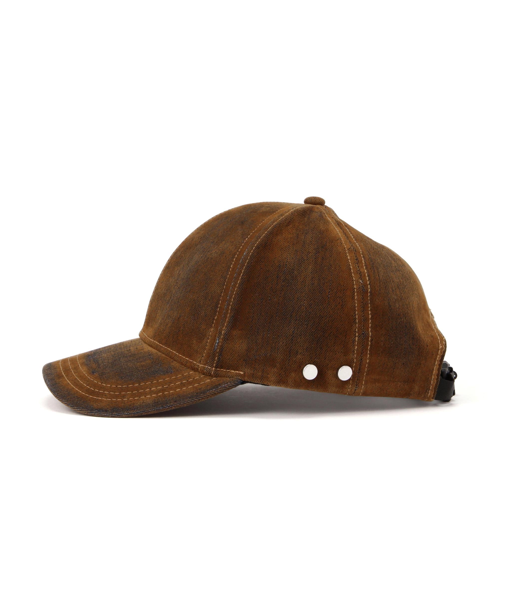 DankeSchon/ダンケシェーン/FLOCKYDENIM CAP ブラウン