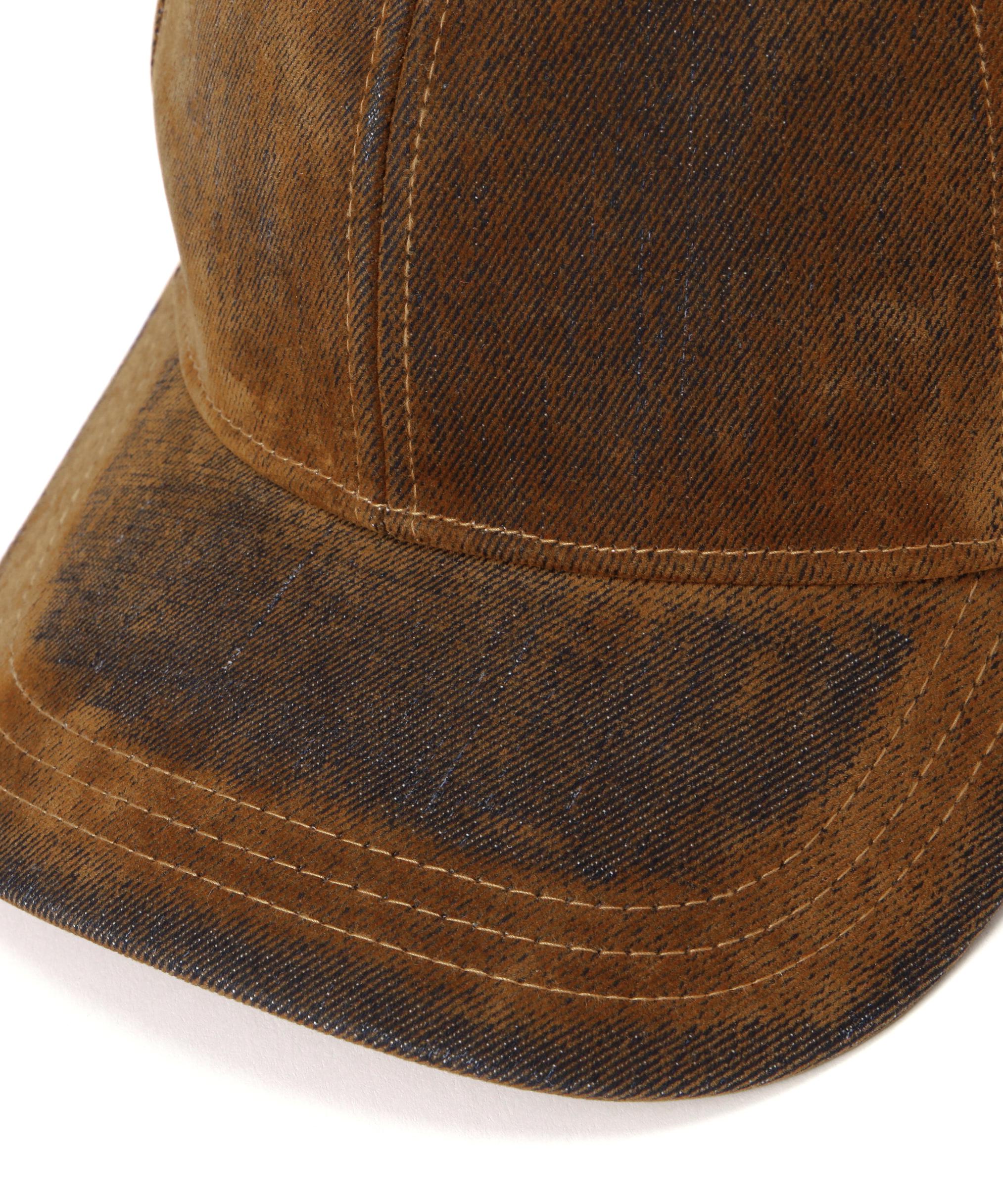 DankeSchon/ダンケシェーン/FLOCKYDENIM CAP ブラウン