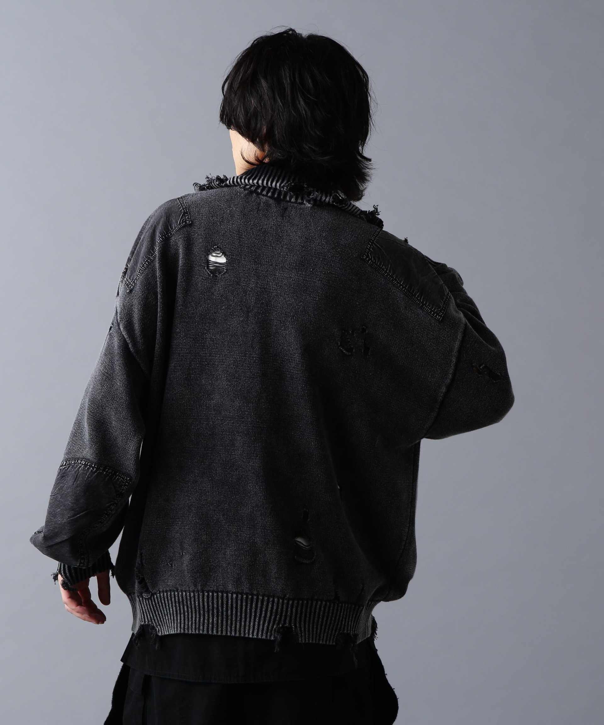 DankeSchon/ダンケシェーン/MILS KNIT DRIVERS ブラック