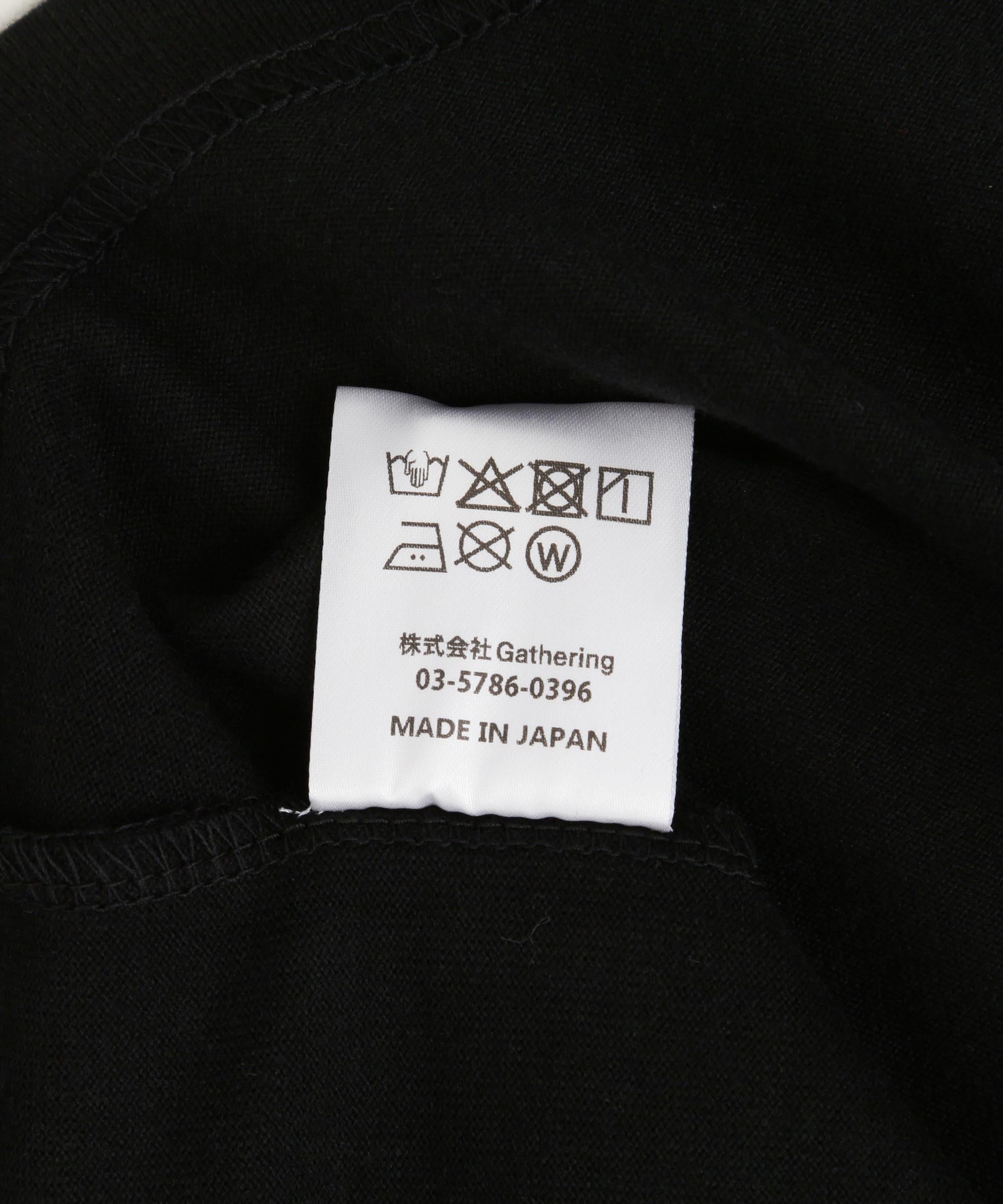 BIAS DOGS/バイアスドッグス/CRAP T-SHIRT ブラック
