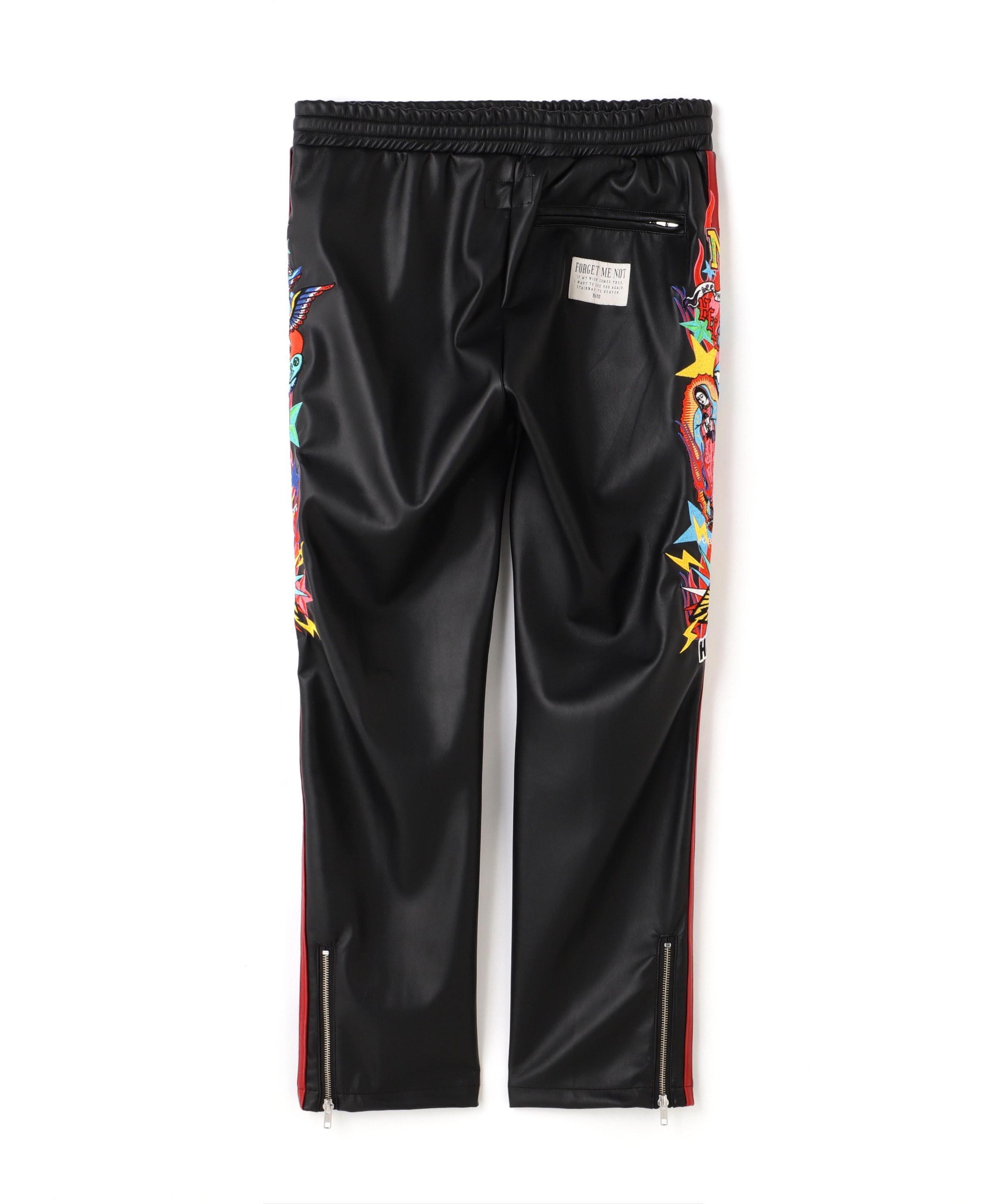 MAYO/メイヨー/別注PU T>ACK PANTS ブラック
