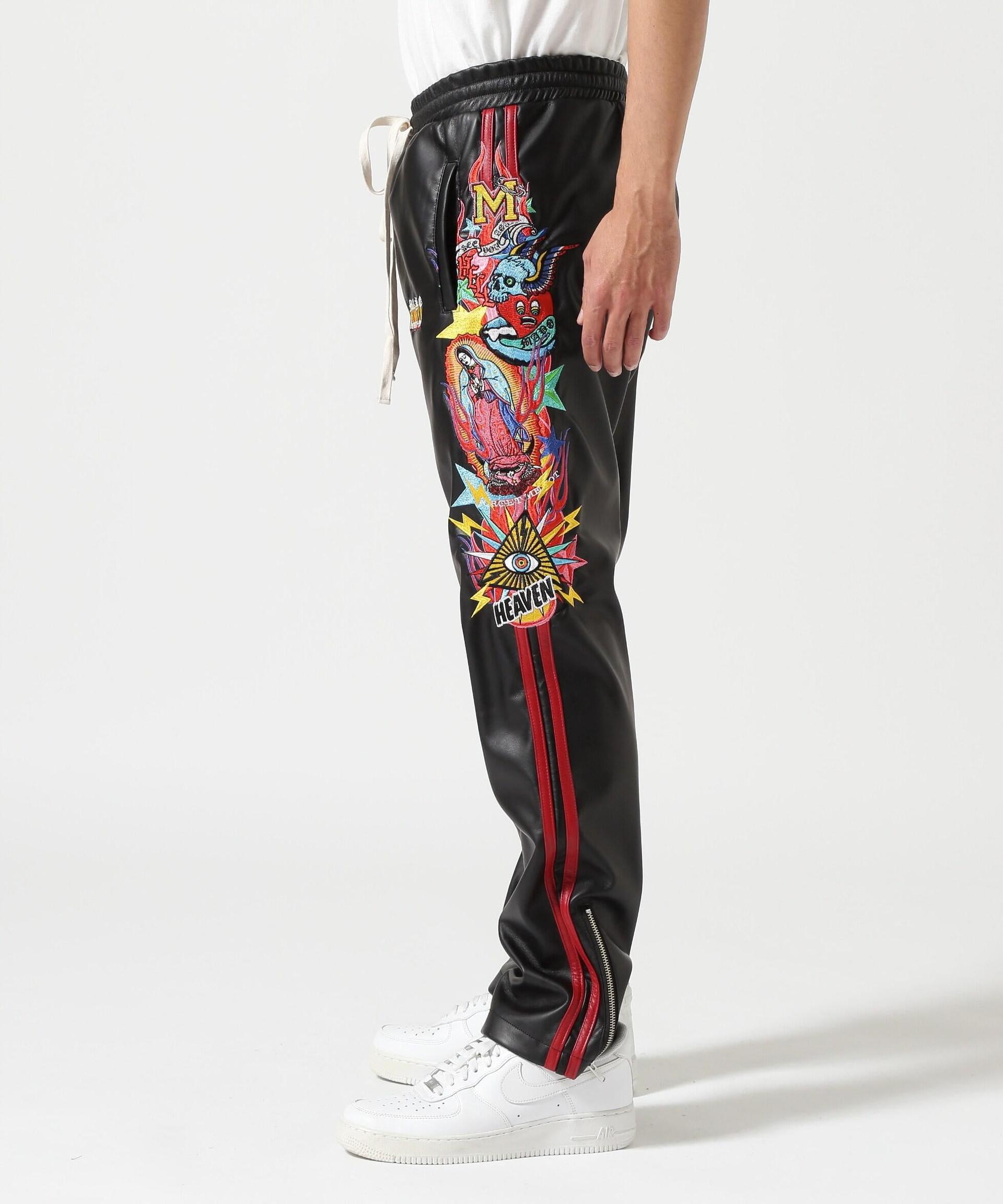 MAYO/メイヨー/別注PU T>ACK PANTS ブラック