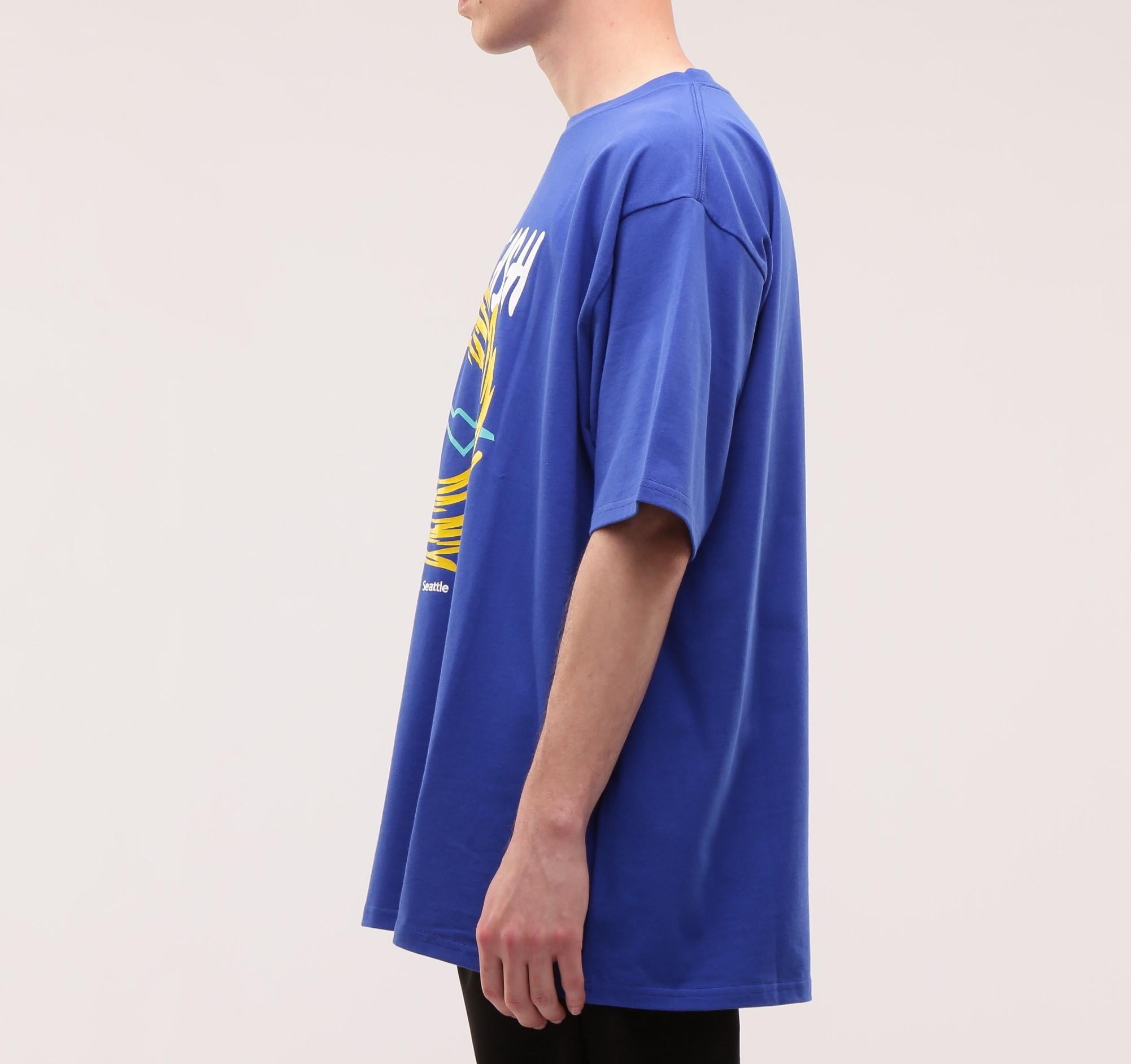 MANASTASH/マナスタッシュ/CiTee SPI>AL Tシャツ ブルー