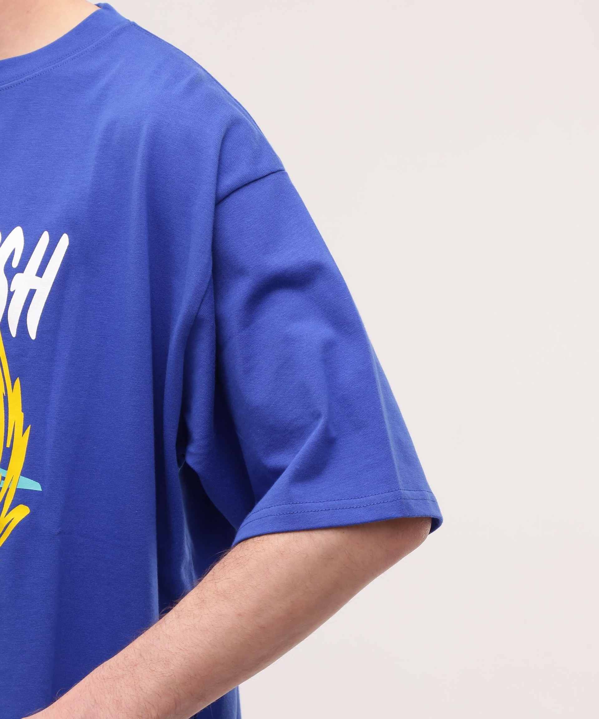 MANASTASH/マナスタッシュ/CiTee SPI>AL Tシャツ ブルー
