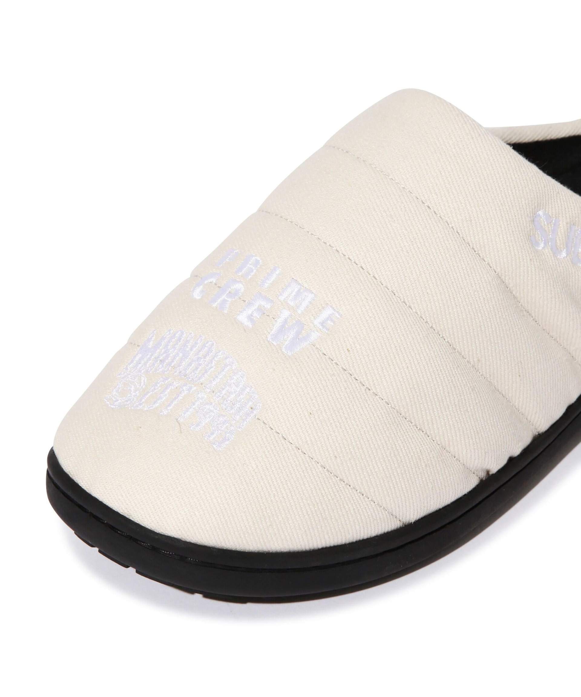 RILLIONAI>E ROYS CLUR × SURU / HEMP TWILL SANDAL ホワイト