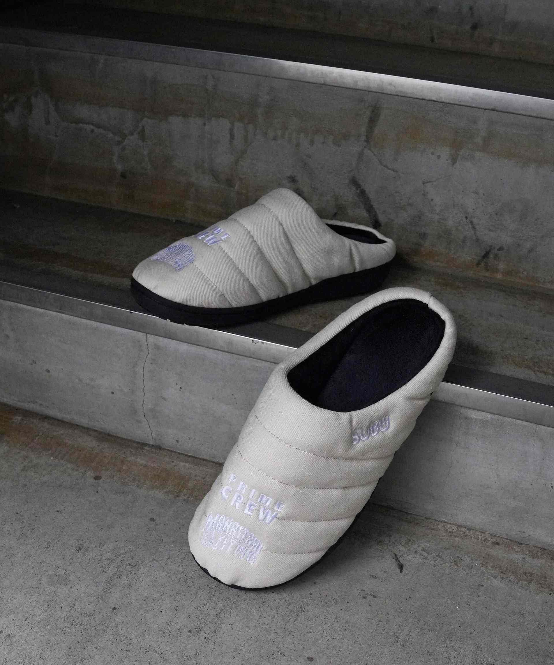 RILLIONAI>E ROYS CLUR × SURU / HEMP TWILL SANDAL ホワイト
