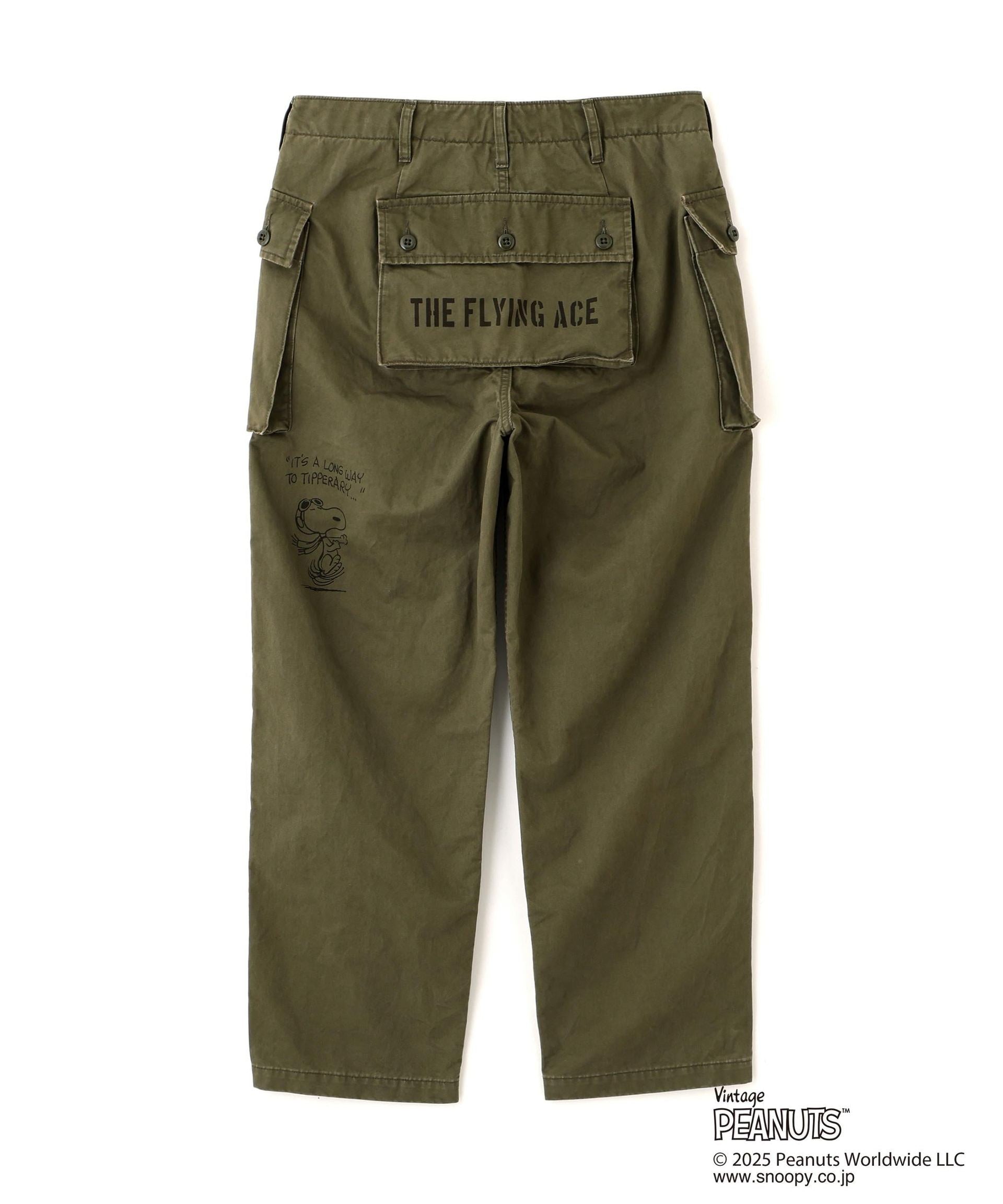 AVIREX × PEANUTS AERO PANTS 