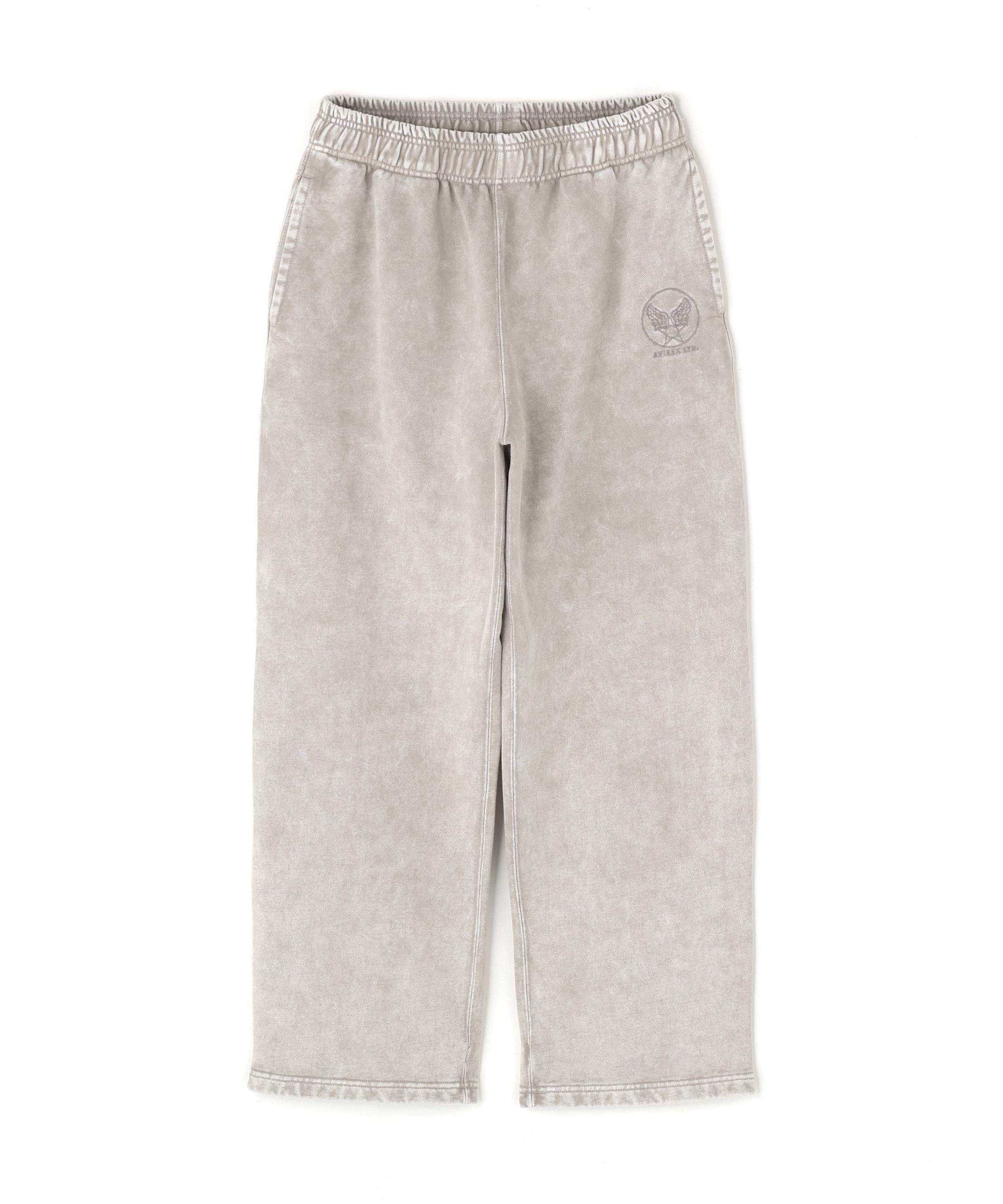 ACID WASH SWEAT PANTS ライトグレー3