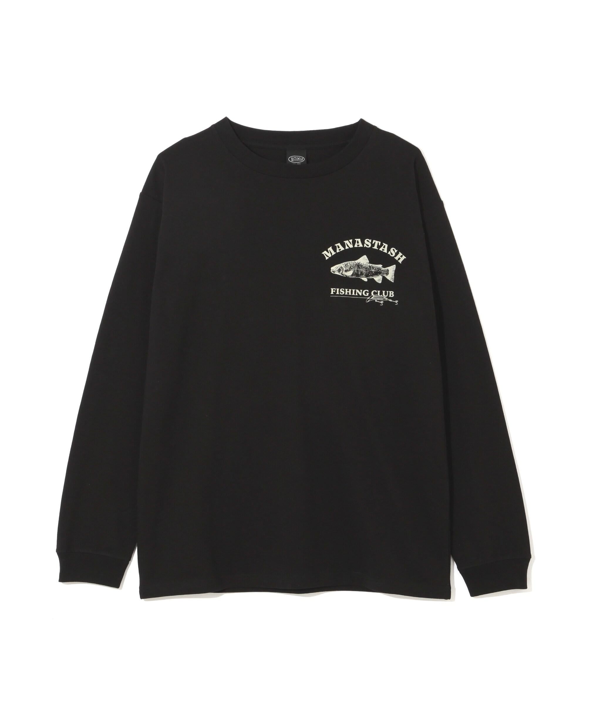 MANASTASH/マナスタッシュ/CiTee L/S TEE LU>E/シティロンT ルアー ブラック