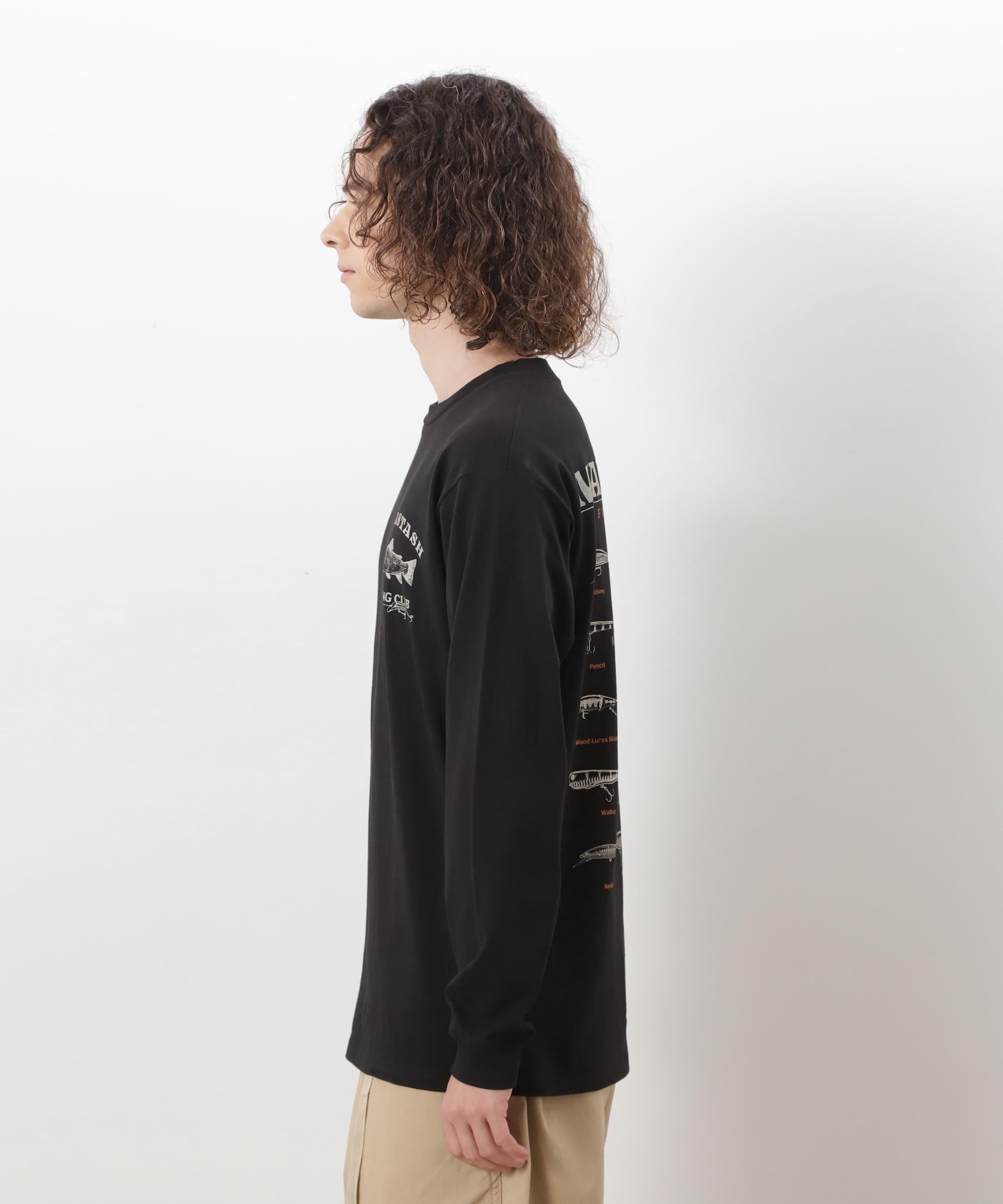 MANASTASH/マナスタッシュ/CiTee L/S TEE LU>E/シティロンT ルアー ブラック