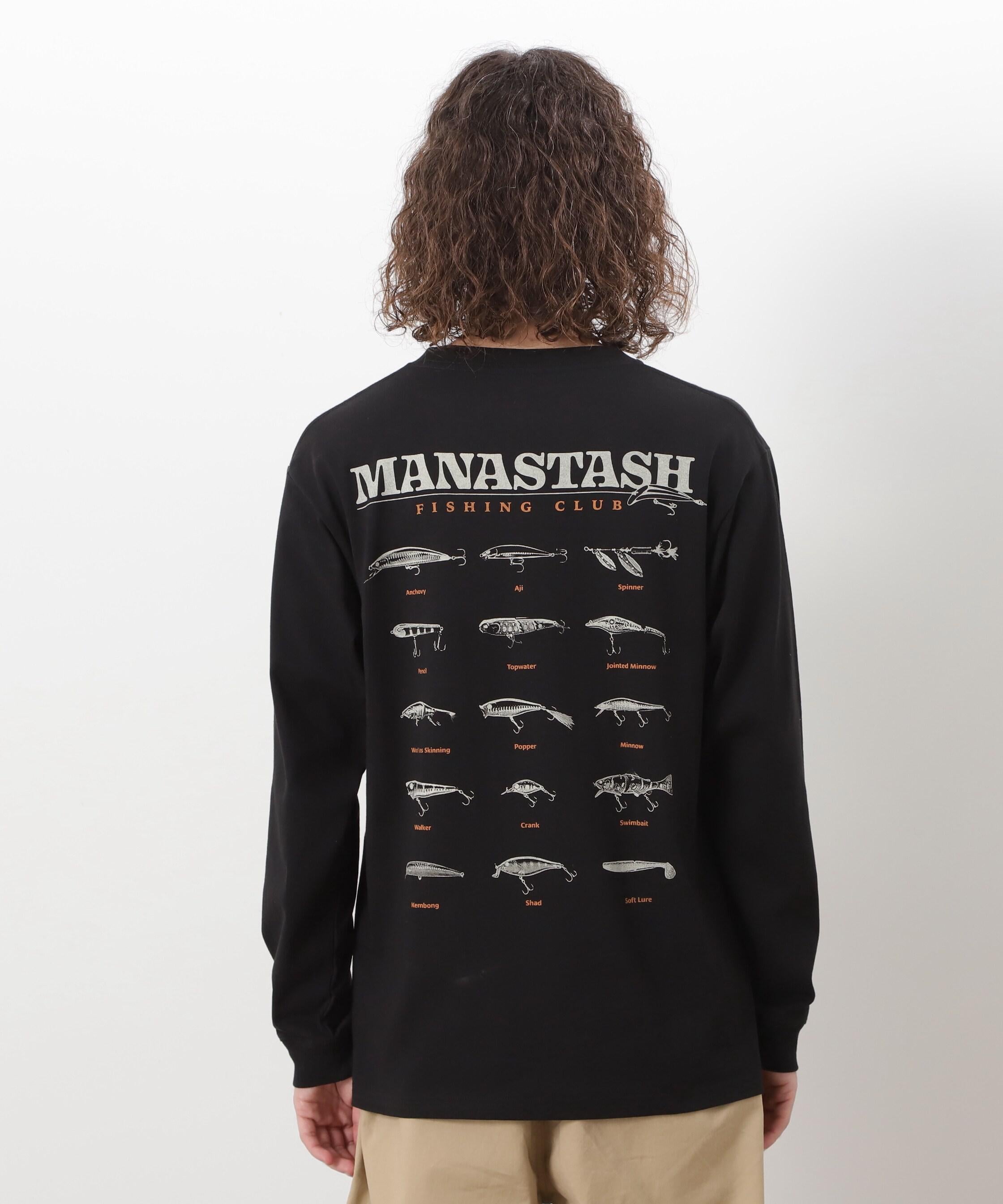 MANASTASH/マナスタッシュ/CiTee L/S TEE LU>E/シティロンT ルアー ブラック