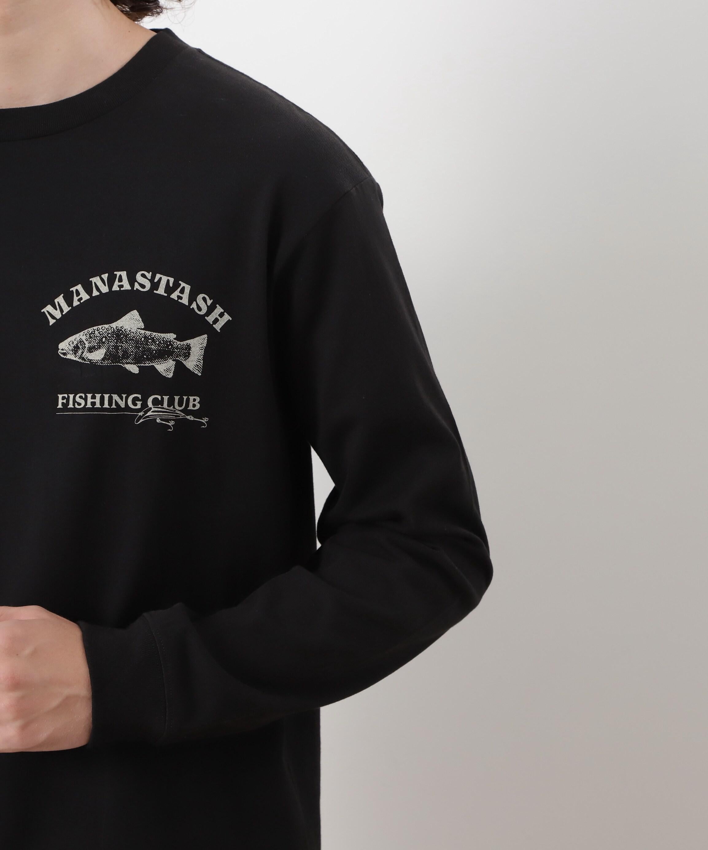 MANASTASH/マナスタッシュ/CiTee L/S TEE LU>E/シティロンT ルアー ブラック