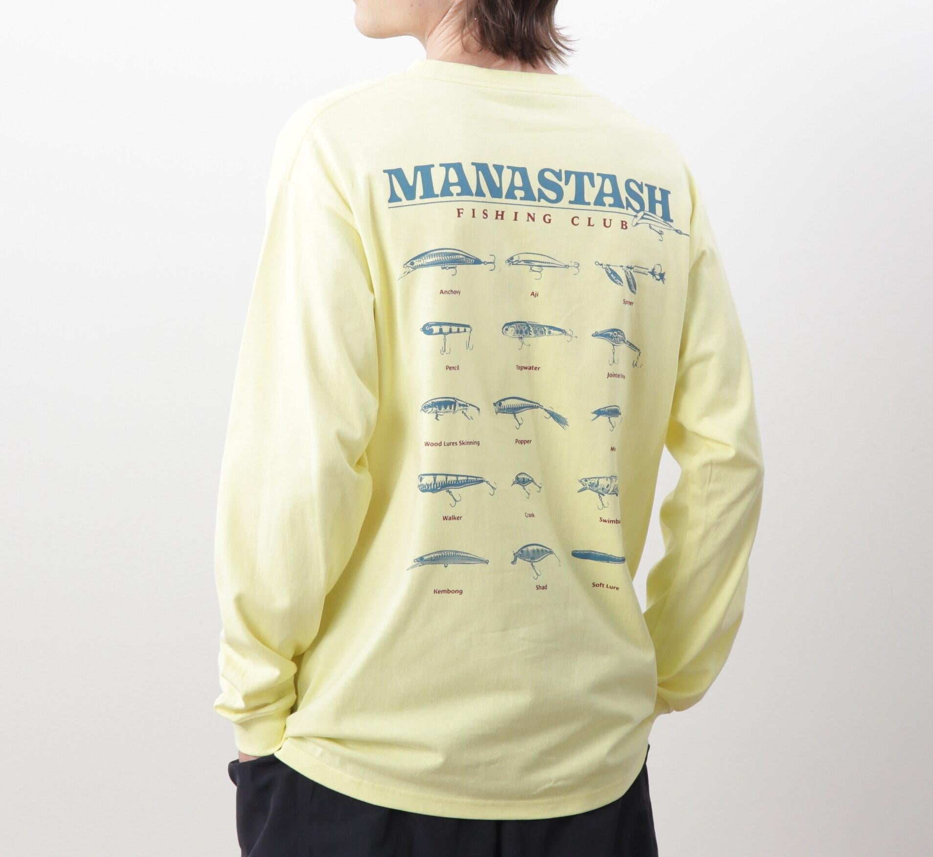 MANASTASH/マナスタッシュ/CiTee L/S TEE LU>E/シティロンT ルアー レモン8