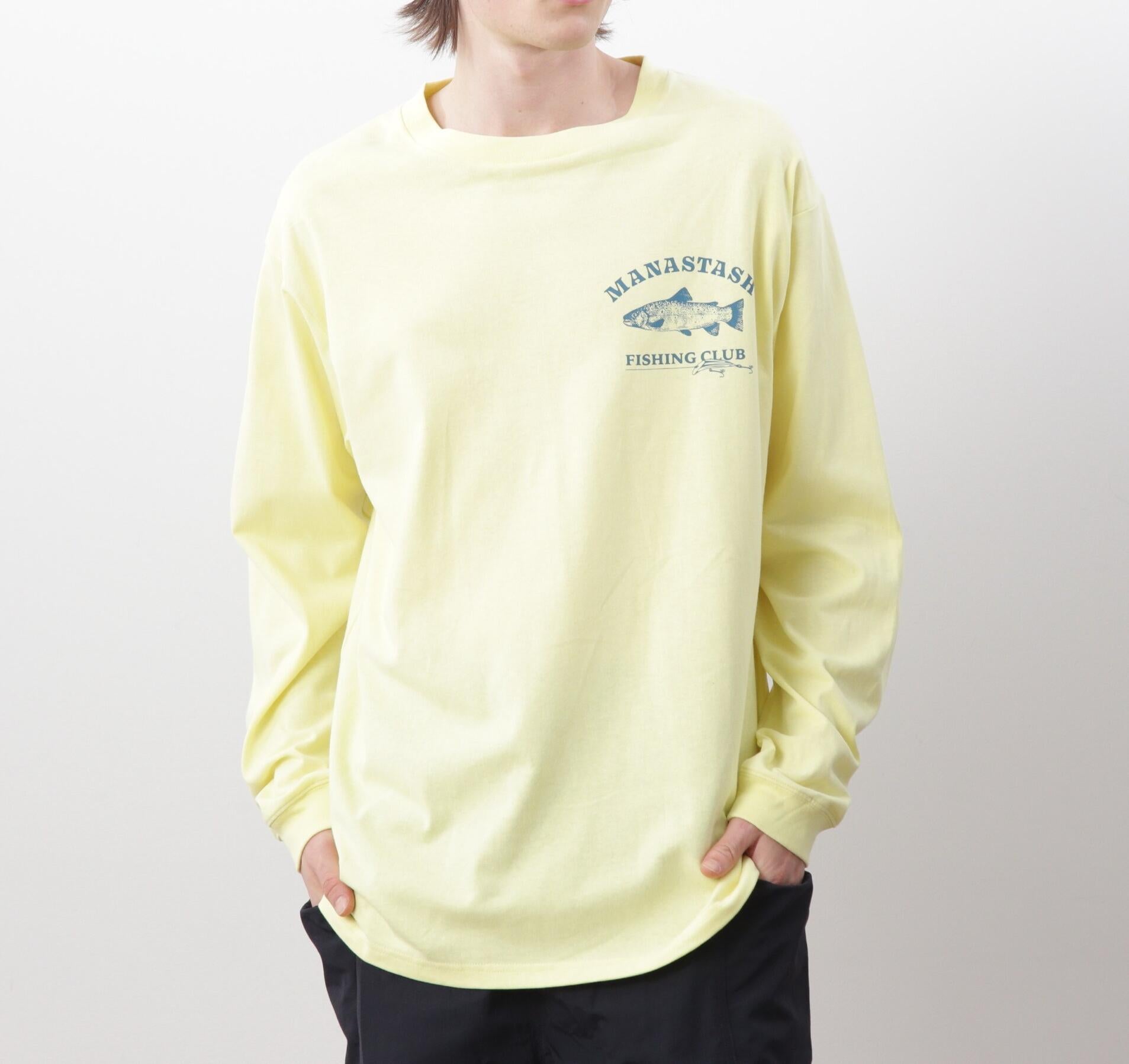 MANASTASH/マナスタッシュ/CiTee L/S TEE LU>E/シティロンT ルアー レモン8