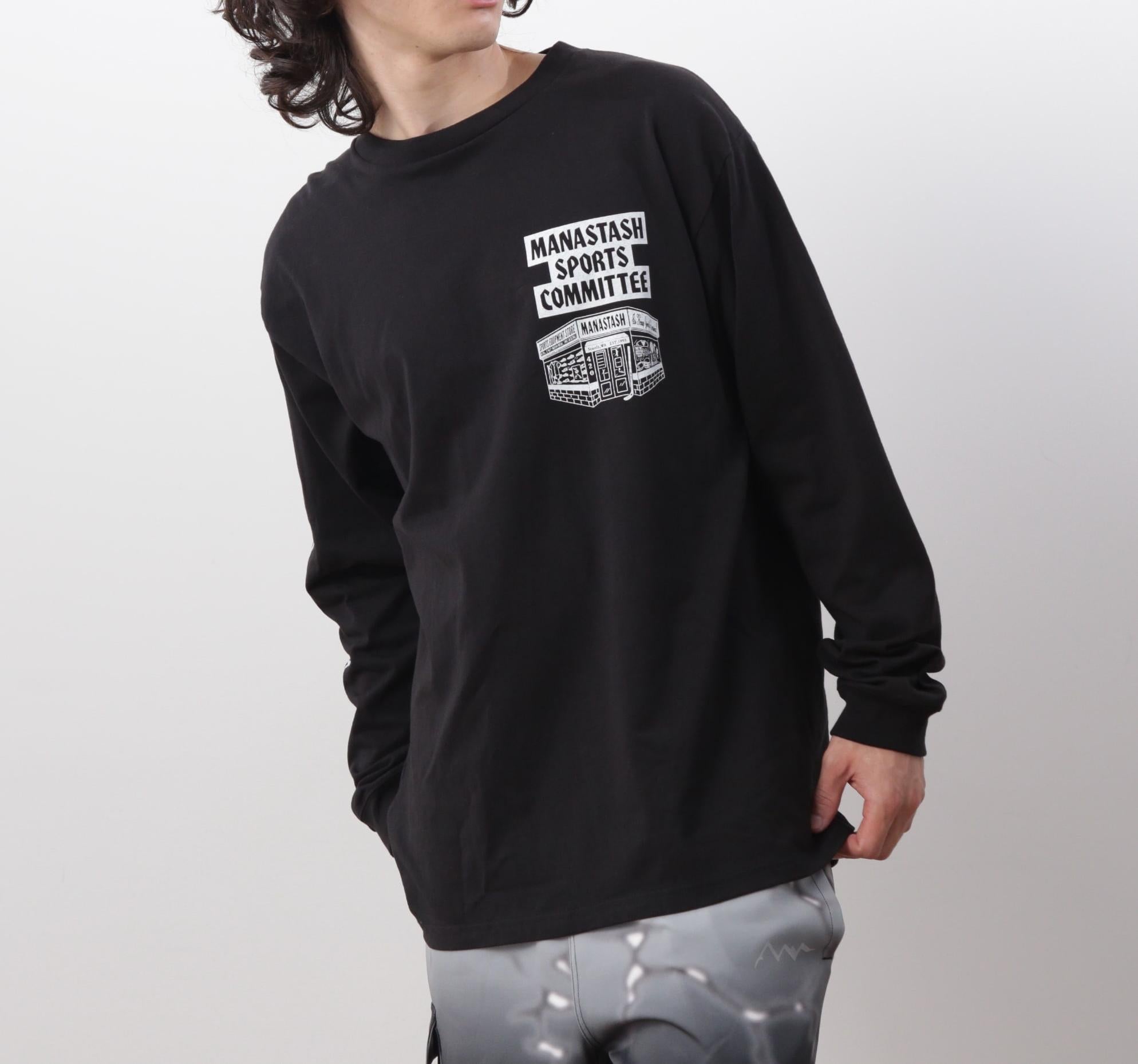 MANASTASH/マナスタッシュ/CiTee L/S TEE SSD /シティ ロンT ブラック