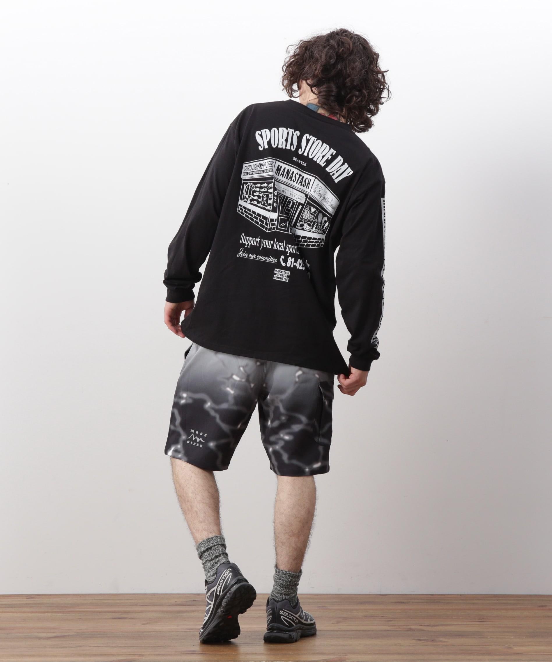 MANASTASH/マナスタッシュ/CiTee L/S TEE SSD /シティ ロンT ブラック
