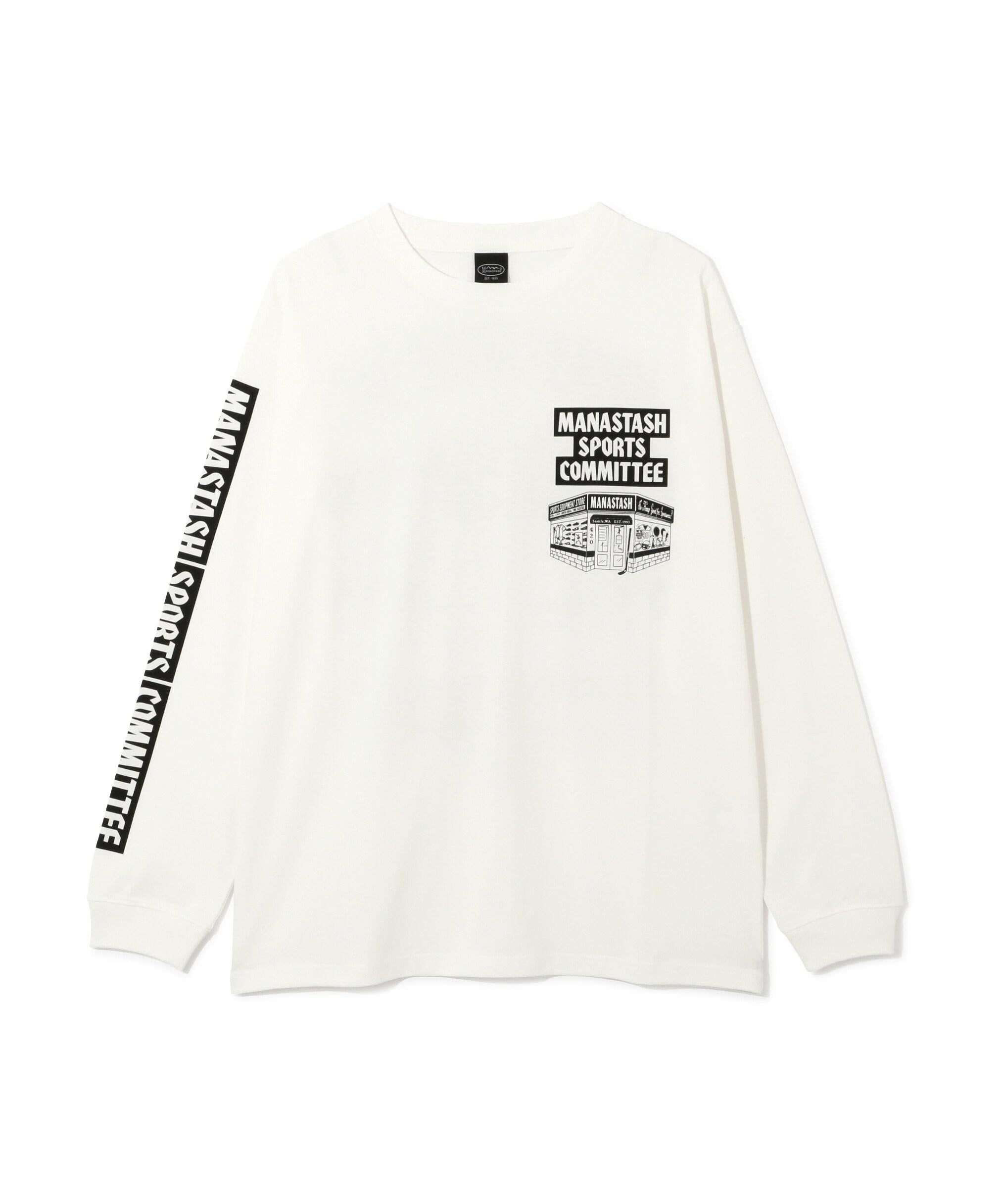 MANASTASH/マナスタッシュ/CiTee L/S TEE SSD /シティ ロンT ホワイト