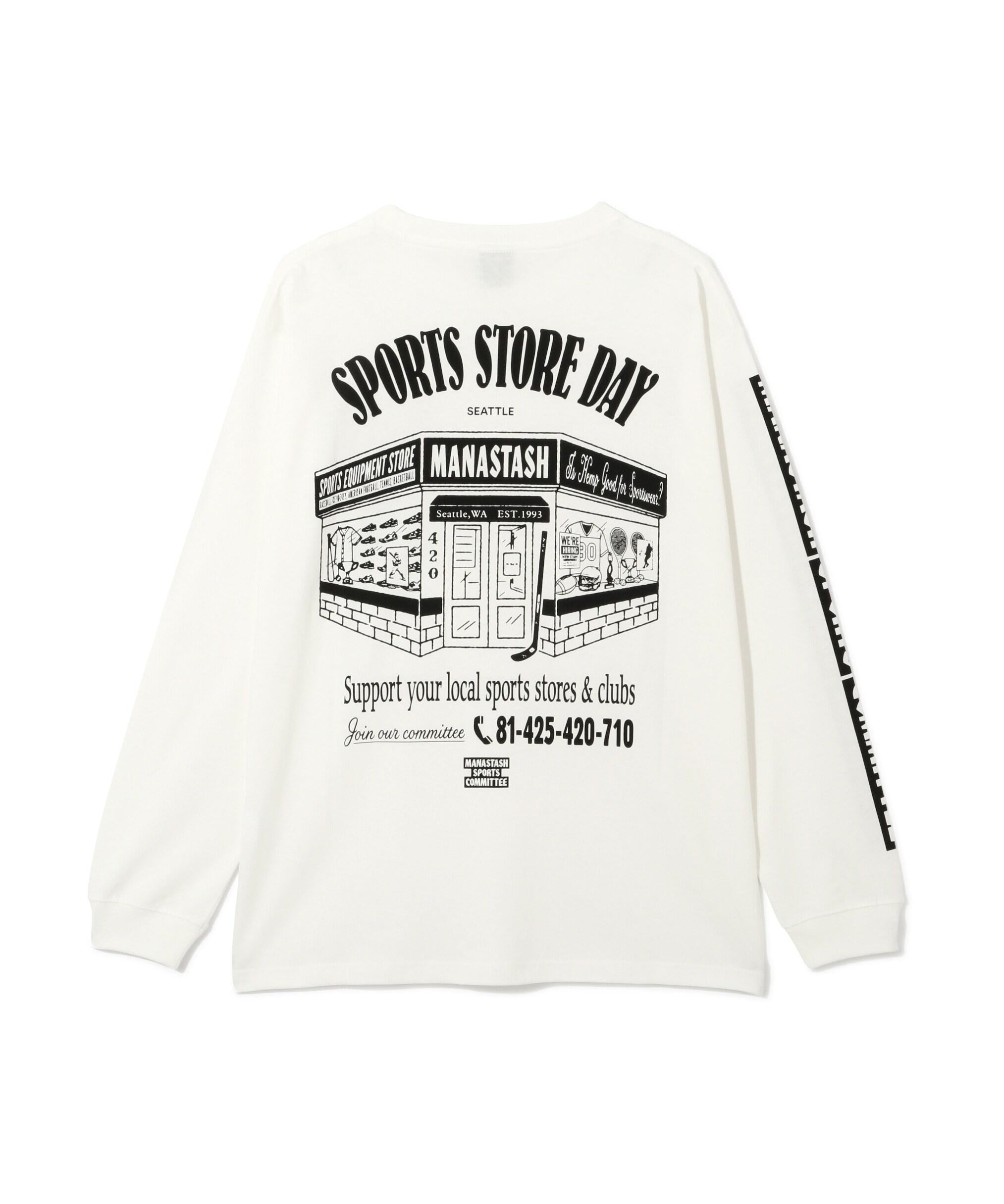 MANASTASH/マナスタッシュ/CiTee L/S TEE SSD /シティ ロンT ホワイト