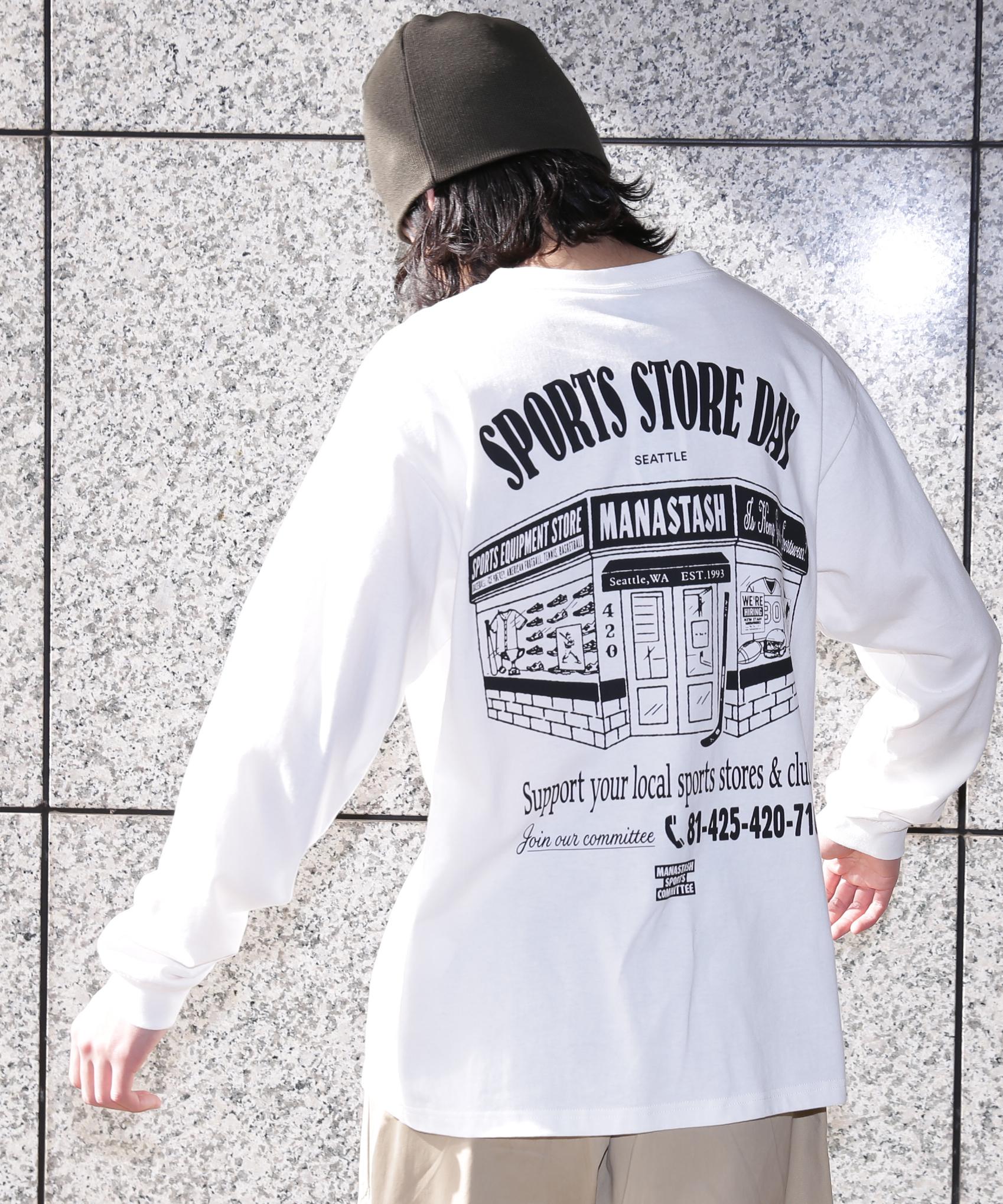 MANASTASH/マナスタッシュ/CiTee L/S TEE SSD /シティ ロンT ホワイト