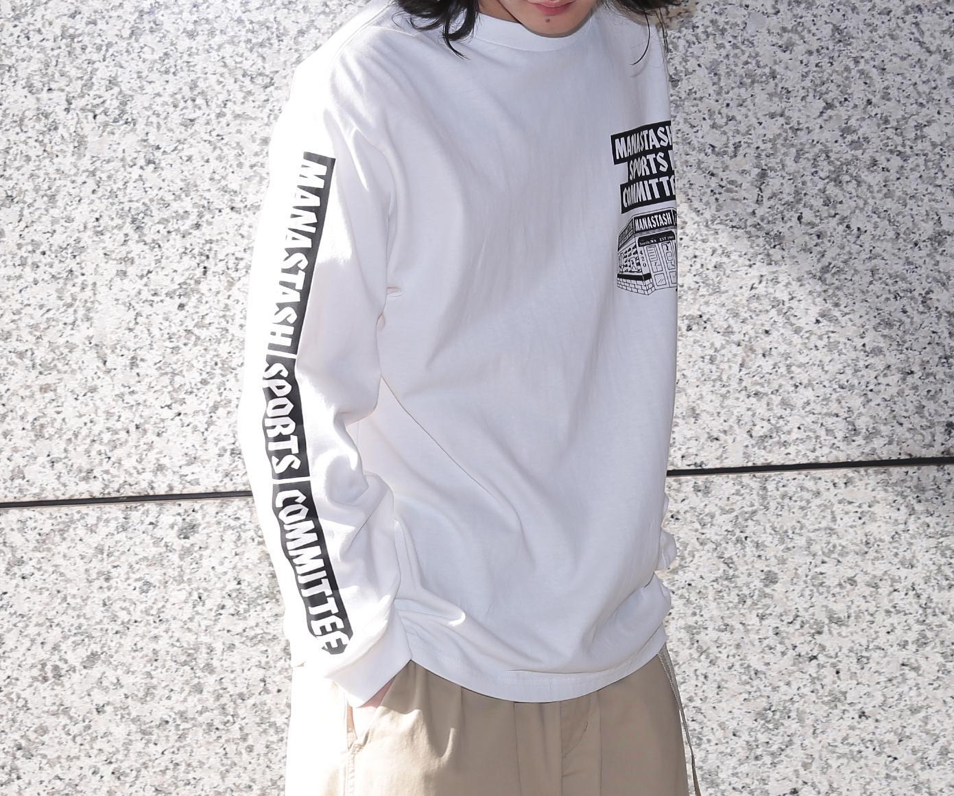 MANASTASH/マナスタッシュ/CiTee L/S TEE SSD /シティ ロンT ホワイト