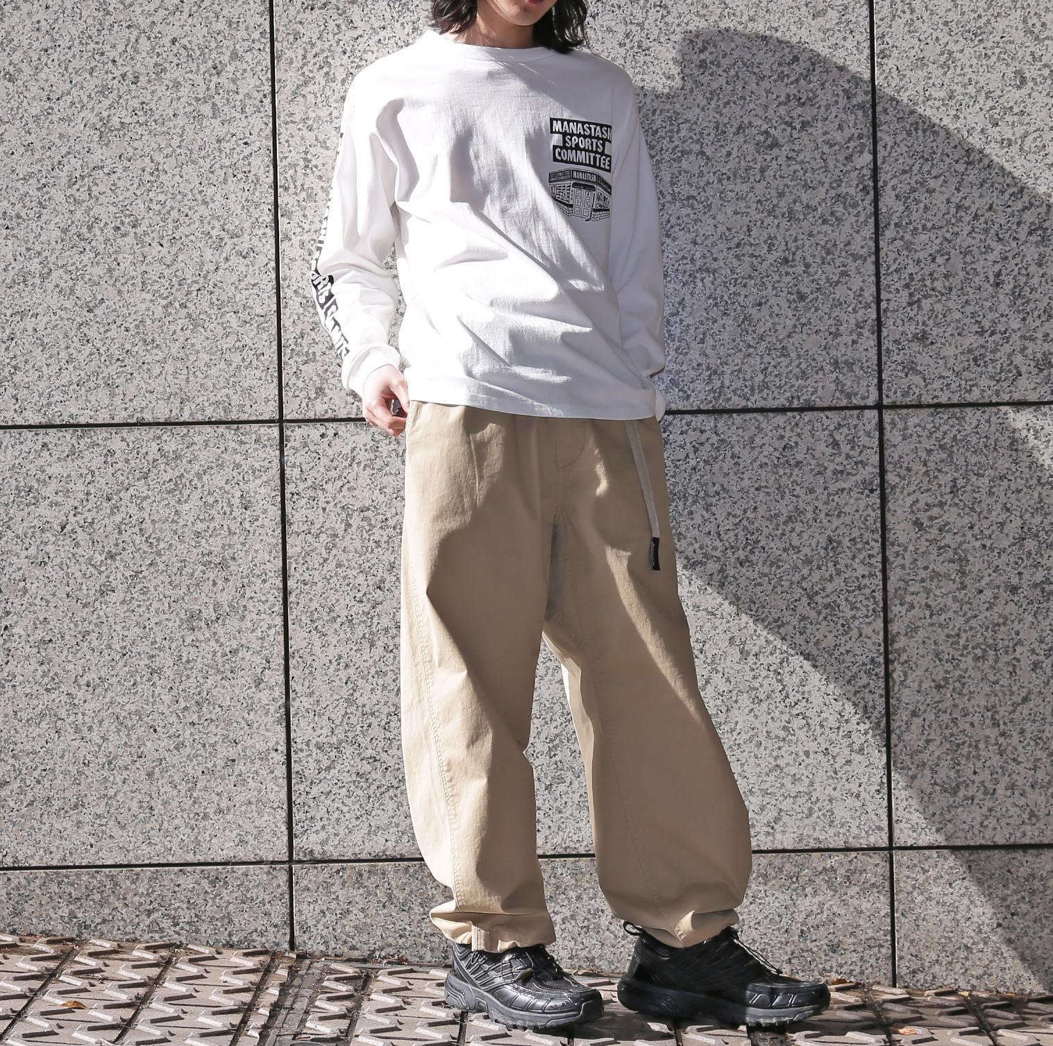 MANASTASH/マナスタッシュ/CiTee L/S TEE SSD /シティ ロンT ホワイト