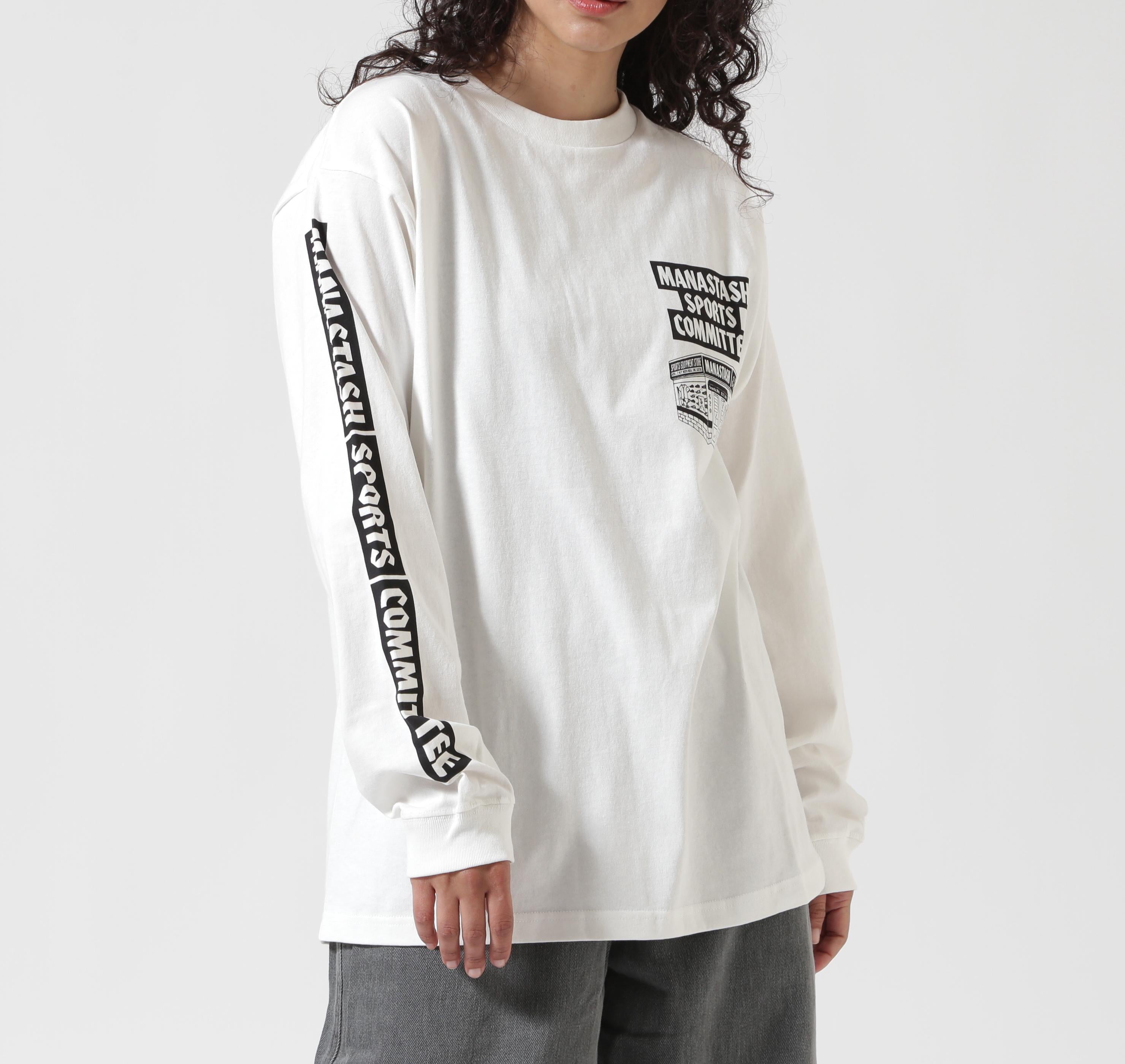 MANASTASH/マナスタッシュ/CiTee L/S TEE SSD /シティ ロンT ホワイト
