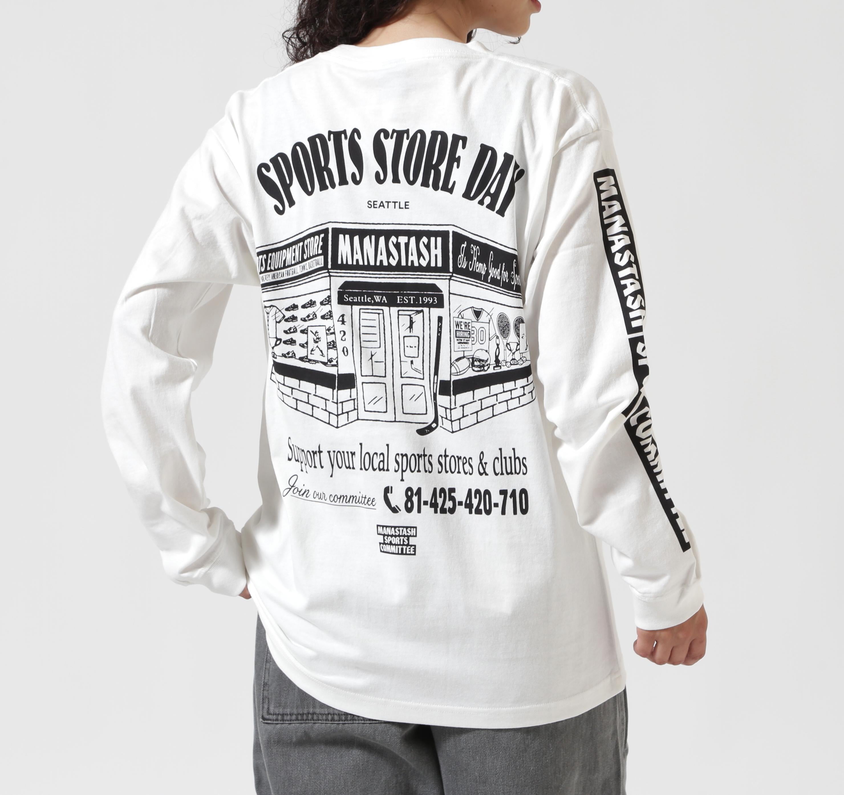 MANASTASH/マナスタッシュ/CiTee L/S TEE SSD /シティ ロンT ホワイト