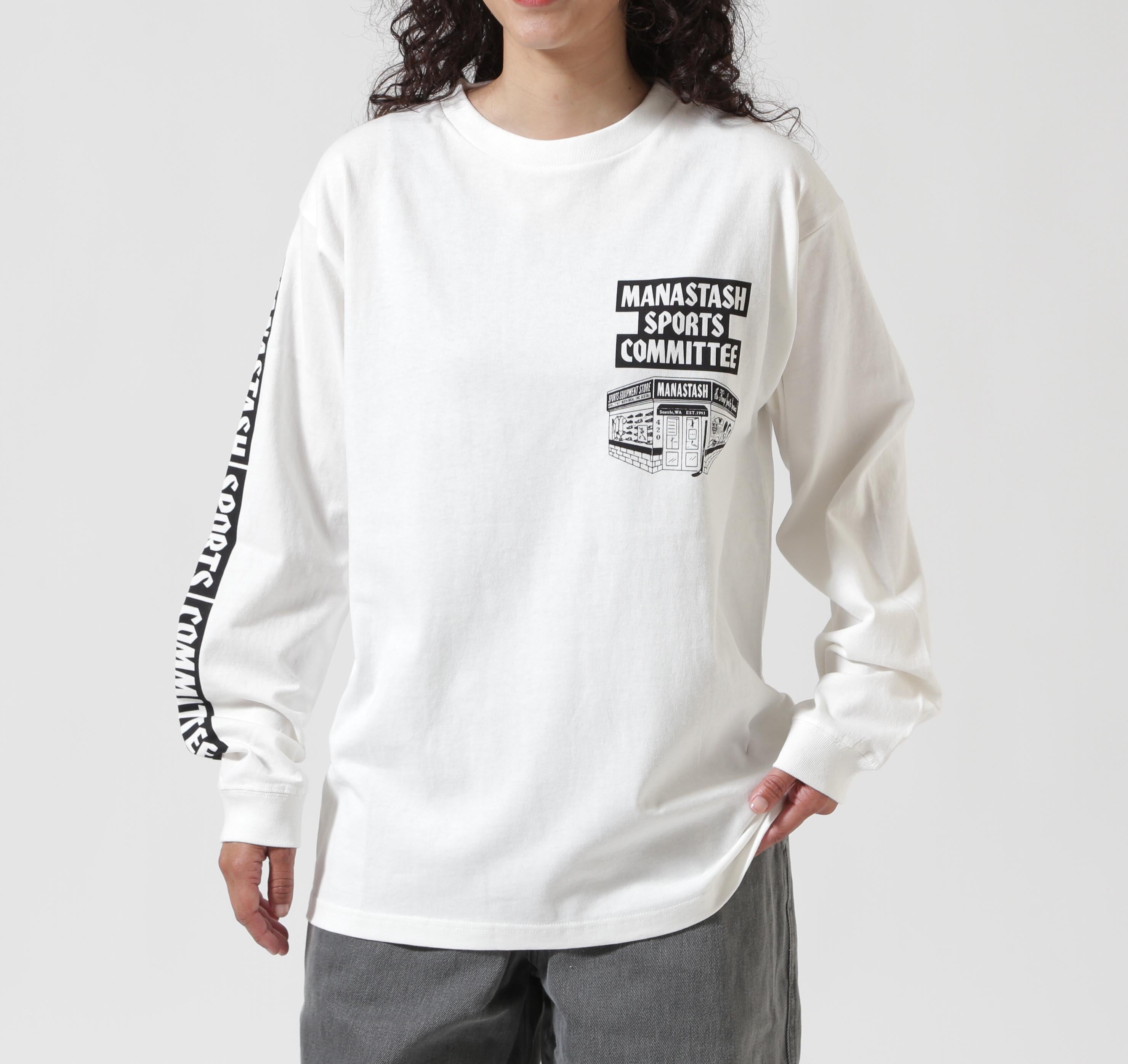 MANASTASH/マナスタッシュ/CiTee L/S TEE SSD /シティ ロンT ホワイト