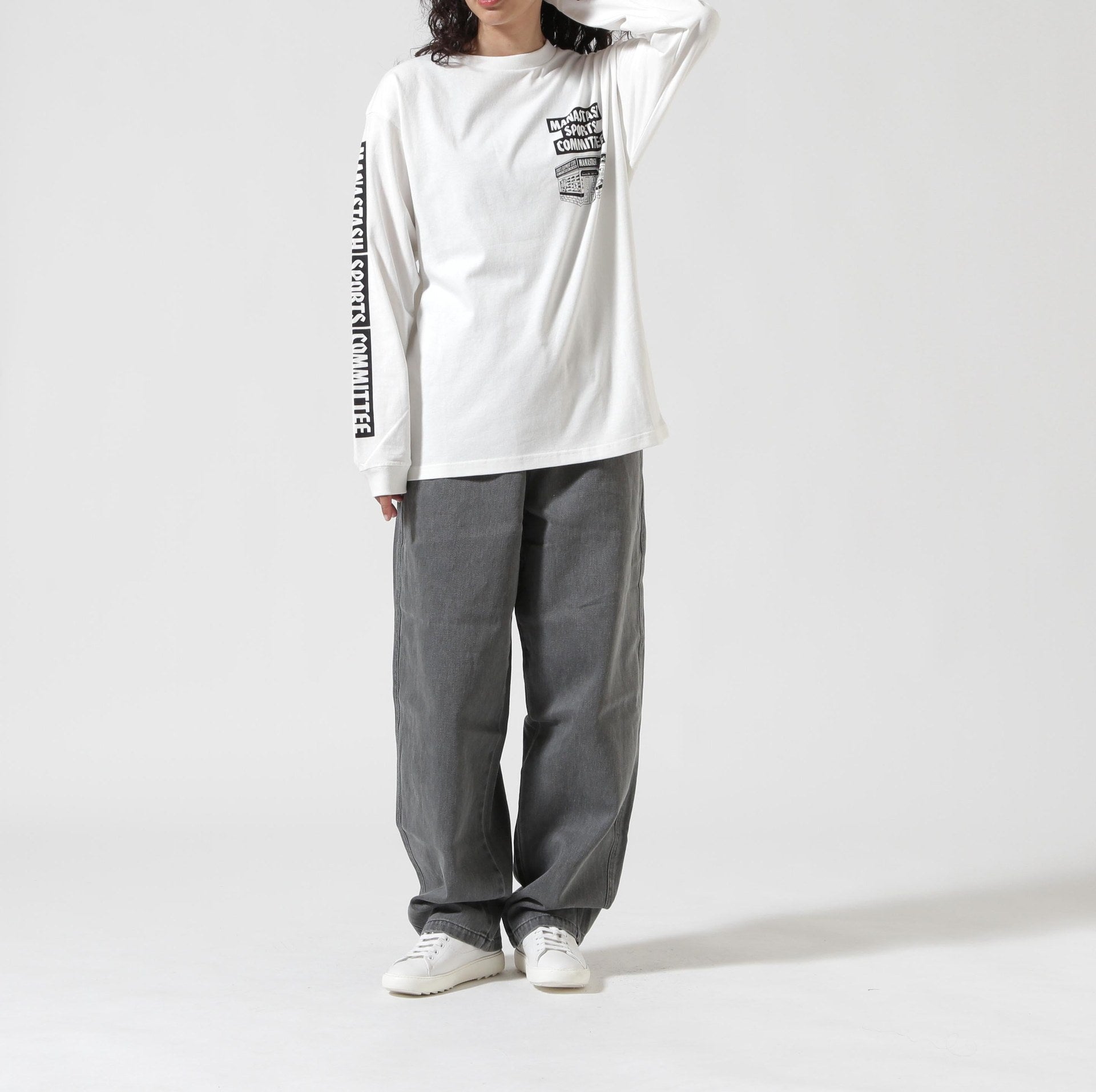 MANASTASH/マナスタッシュ/CiTee L/S TEE SSD /シティ ロンT ホワイト