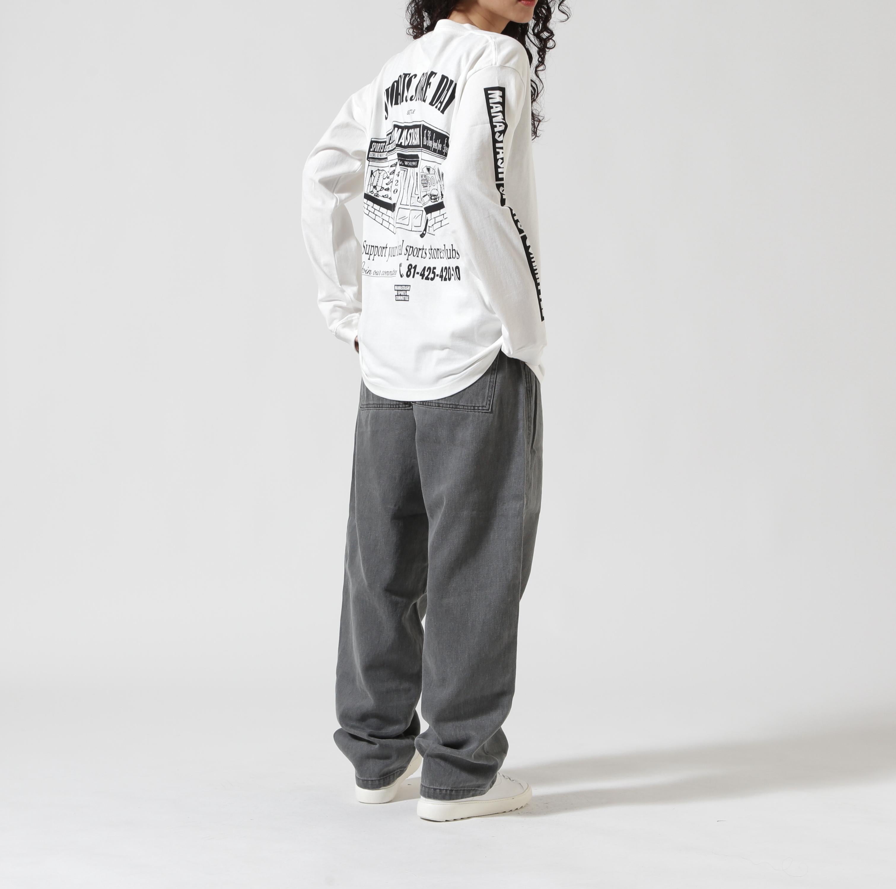 MANASTASH/マナスタッシュ/CiTee L/S TEE SSD /シティ ロンT ホワイト