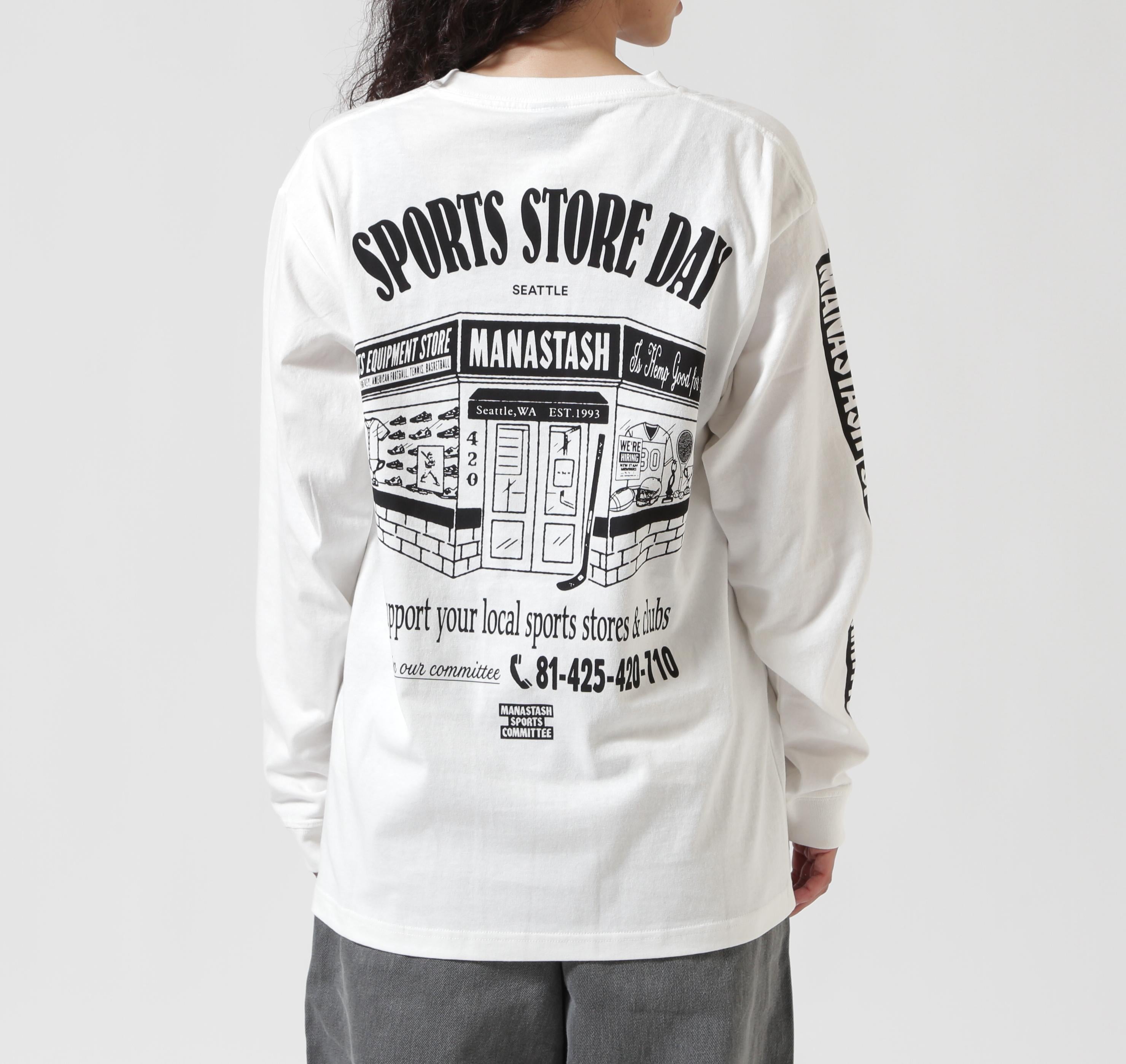 MANASTASH/マナスタッシュ/CiTee L/S TEE SSD /シティ ロンT ホワイト