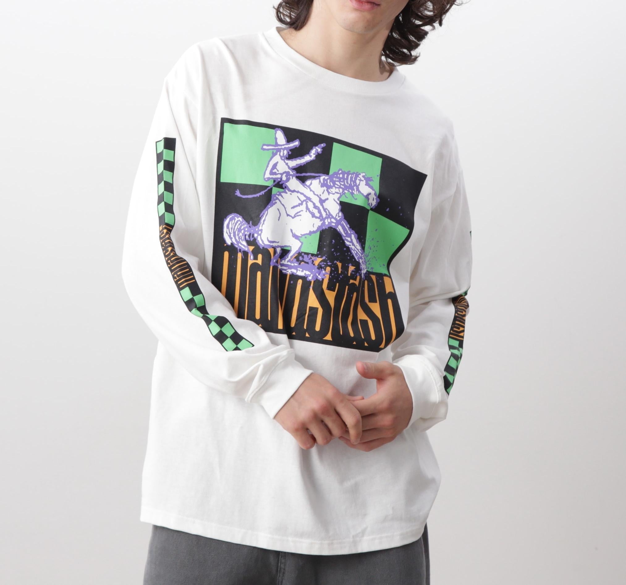MANASTASH/マナスタッシュ/CiTee L/S TEE >IDE> ホワイト