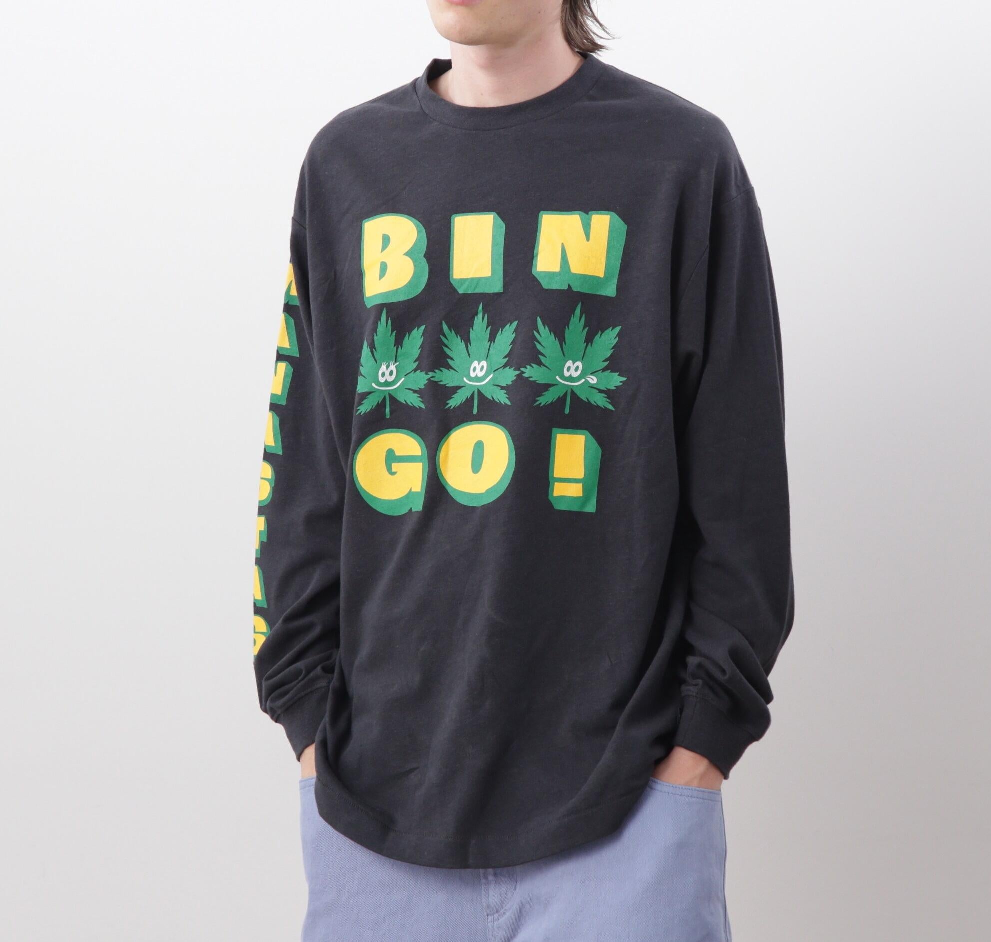 MANASTASH/マナスタッシュ/HEMP L/S TEE RINGO ブラック