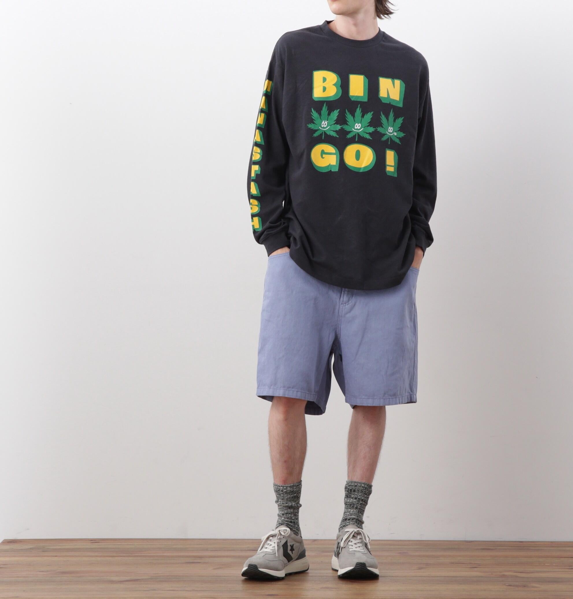 MANASTASH/マナスタッシュ/HEMP L/S TEE RINGO ブラック