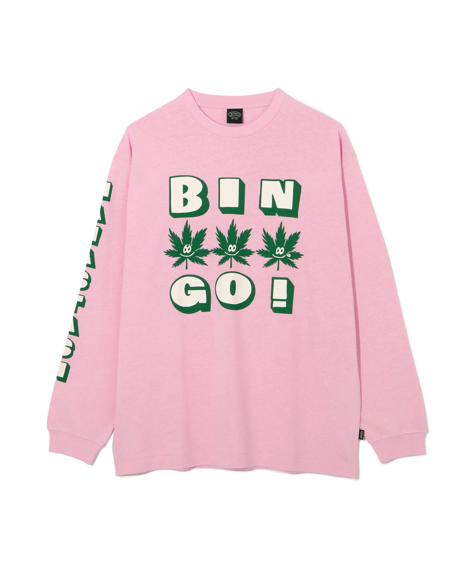 MANASTASH/マナスタッシュ/HEMP L/S TEE RINGO ピンク