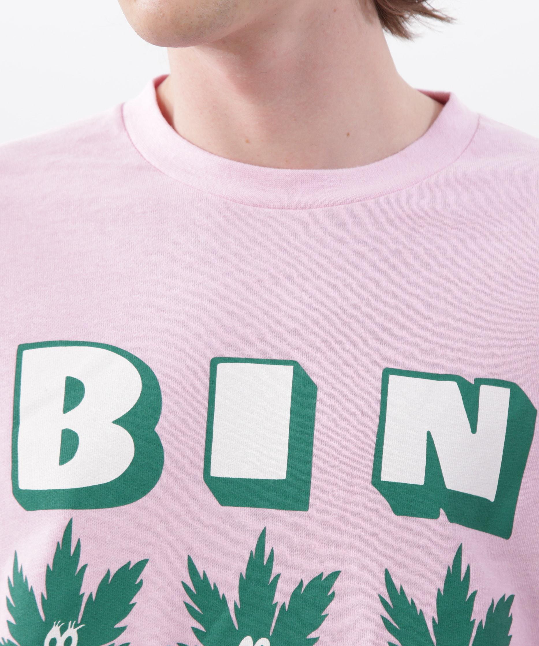 MANASTASH/マナスタッシュ/HEMP L/S TEE RINGO ピンク