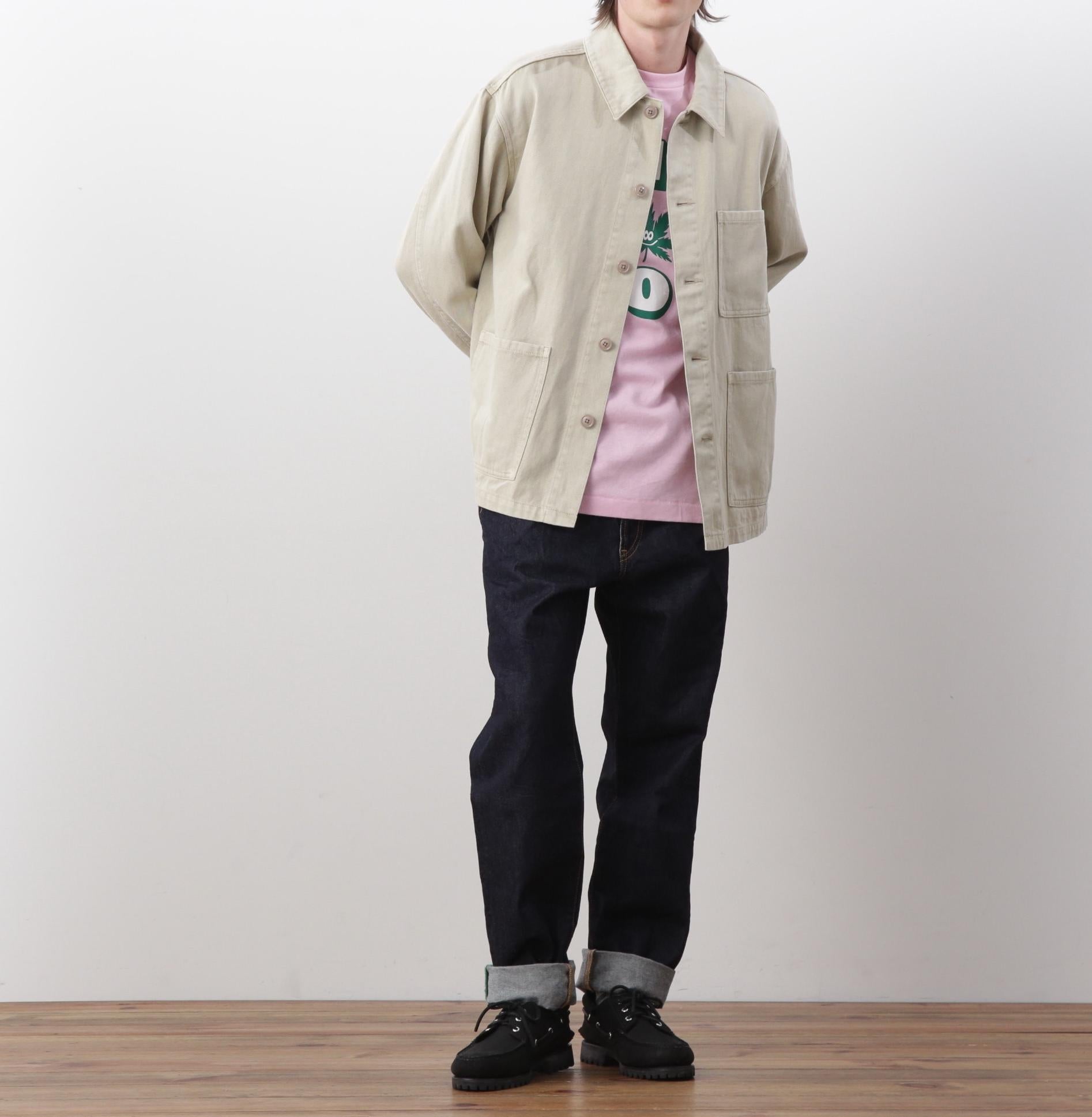 MANASTASH/マナスタッシュ/HEMP L/S TEE RINGO ピンク