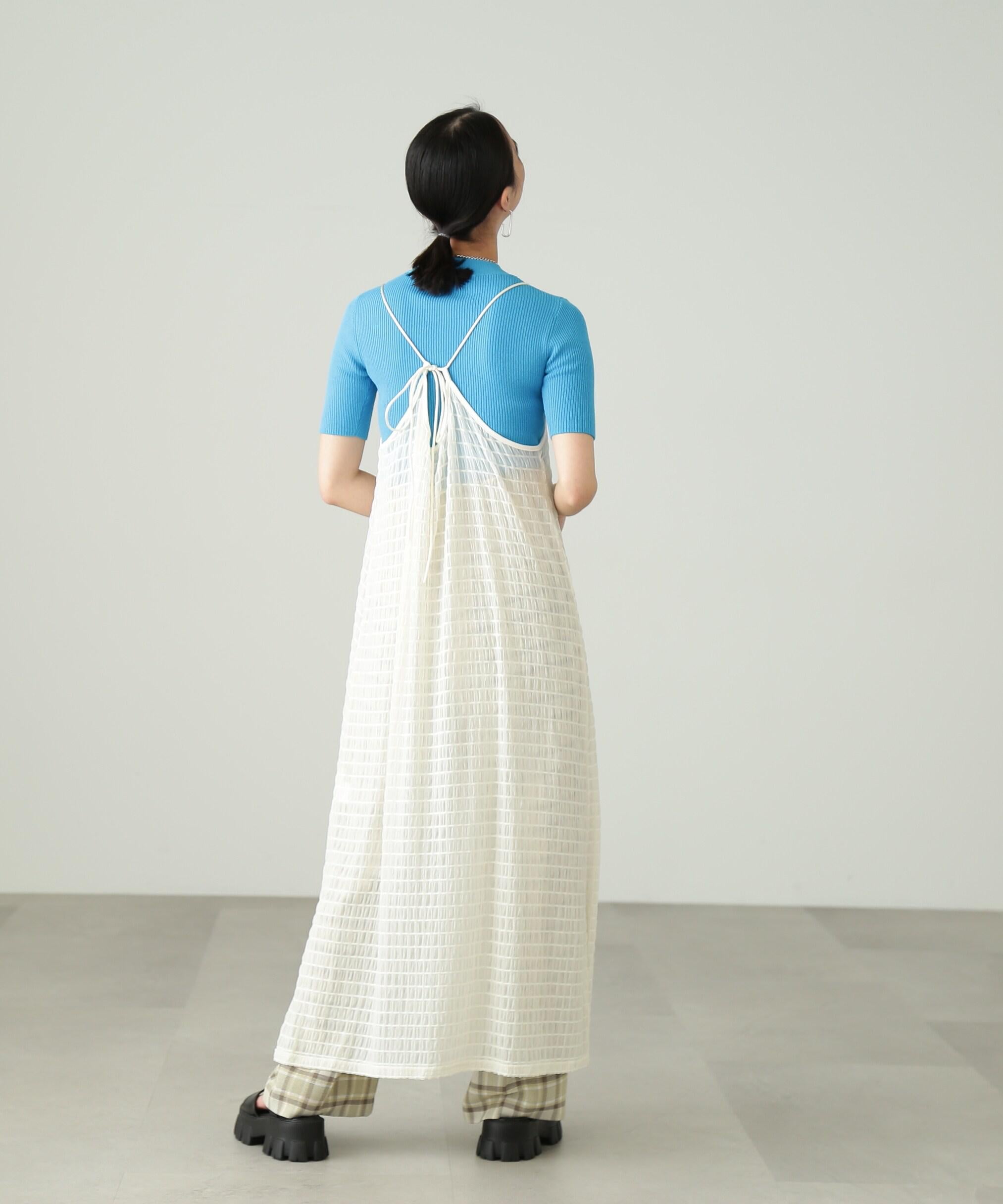 シャーリングシアーキャミワンピース オフ