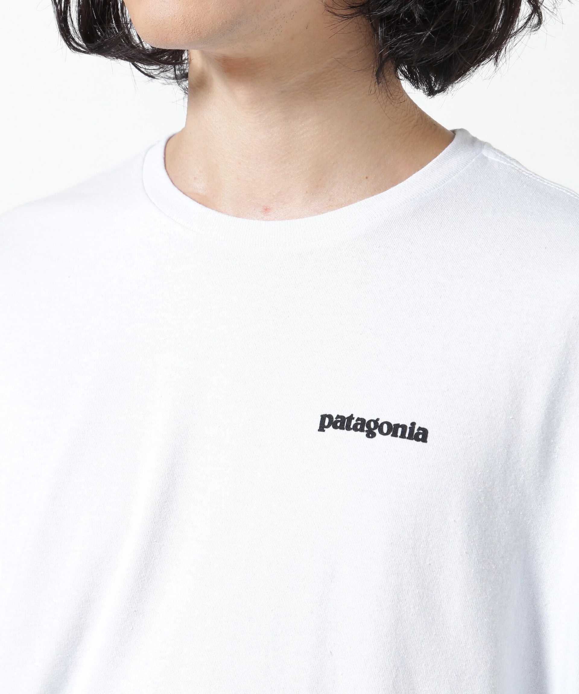 Patagonia/パタゴニア　メンズ・ロングスリーブ・P-6ロゴ・レスポンシビリティー ホワイト